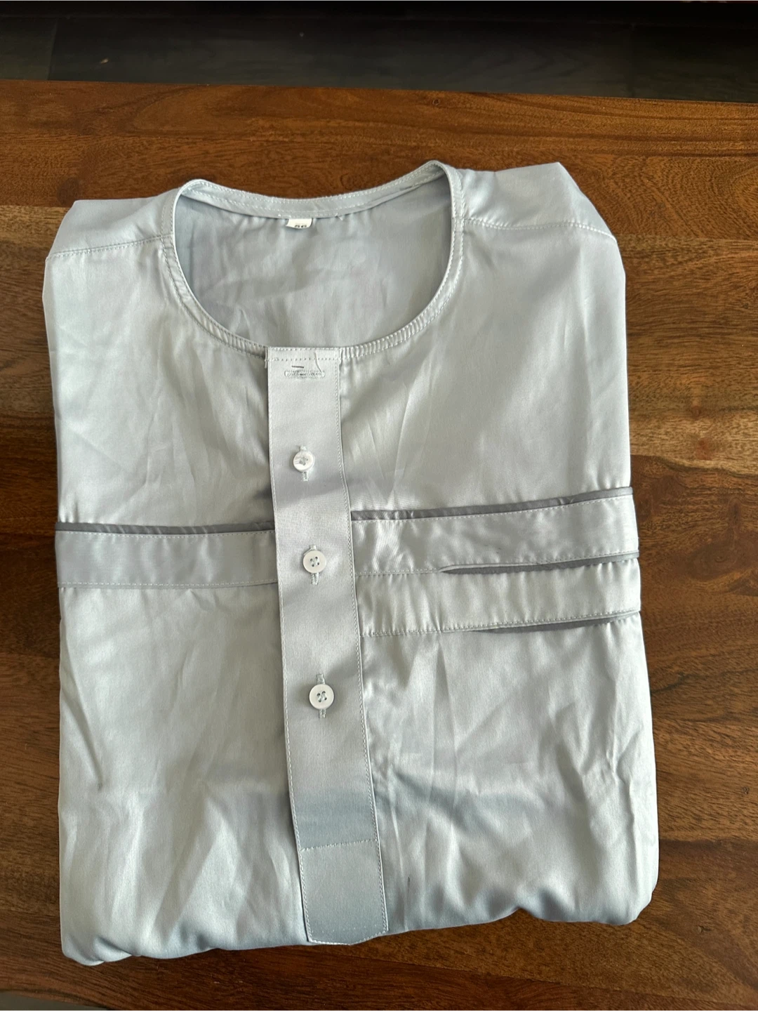 Light Grey Men's Thobe Size 56