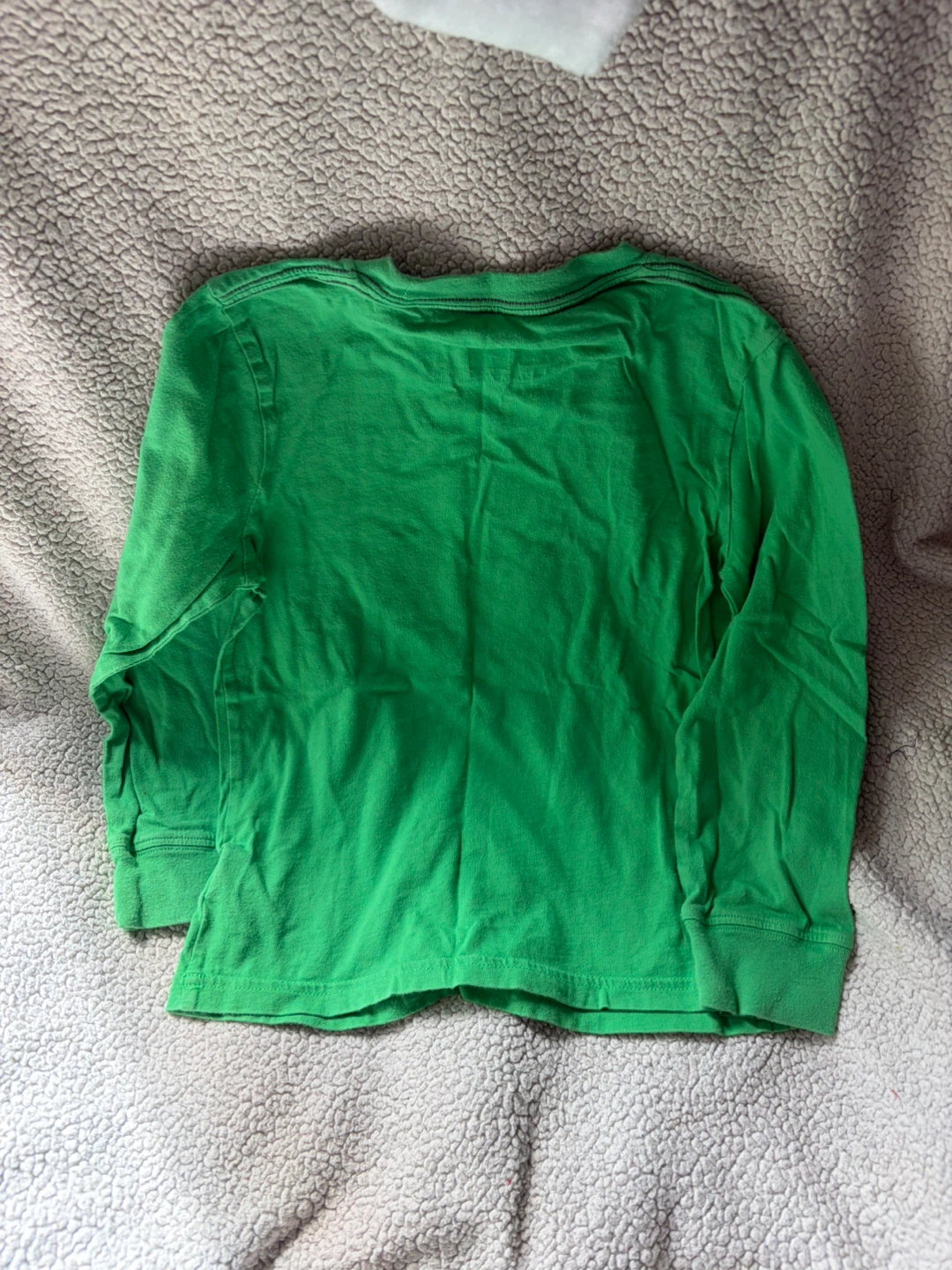 Adidas Green Long Sleeve Shirt Size 5 - photo 3