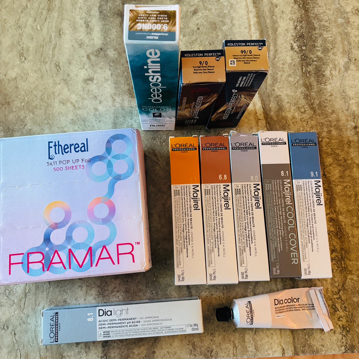 *New* Professional Hair Colour Tubes and Framar Foils