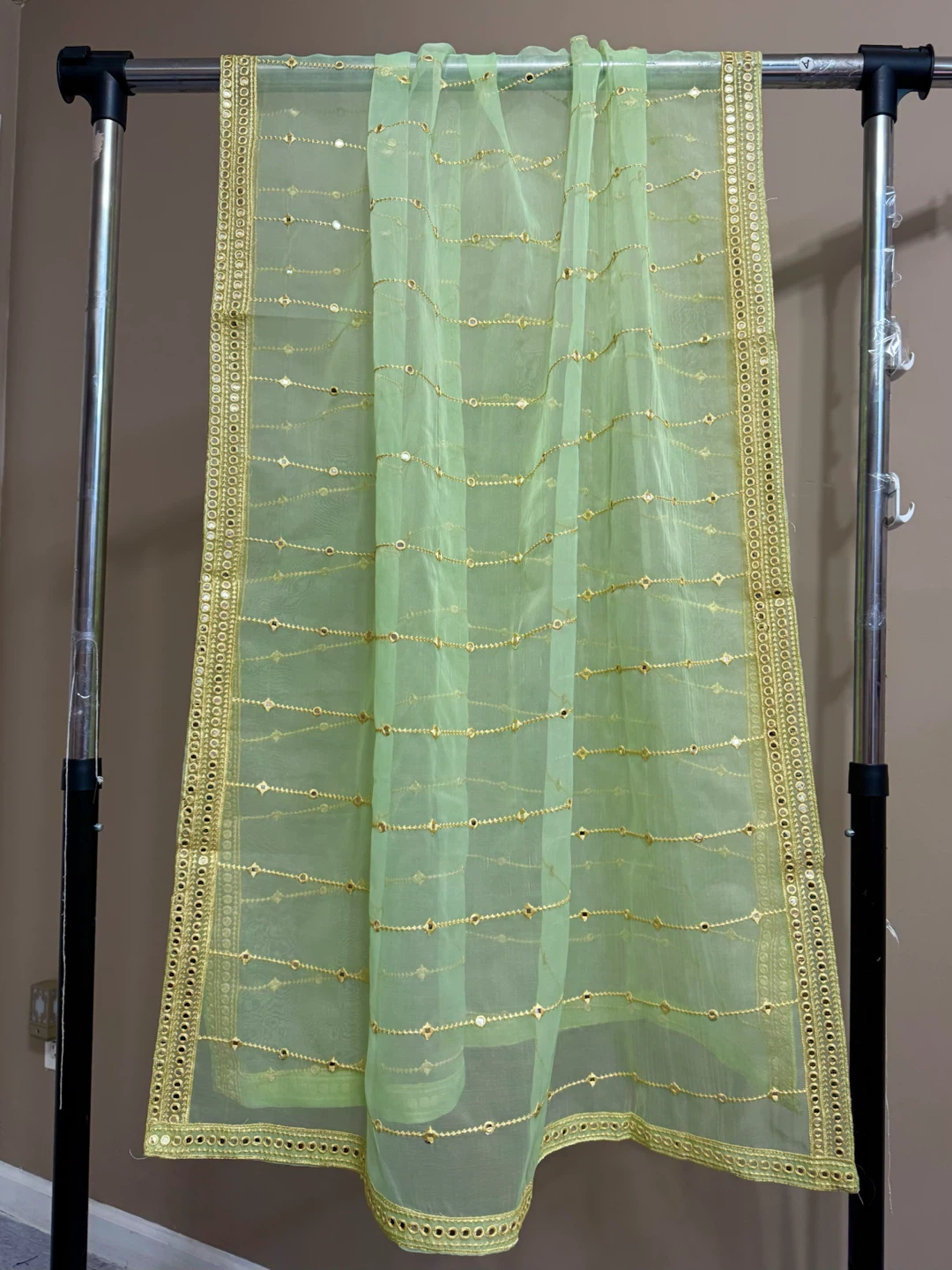 Organza fancy dupatta/shawl - photo 2