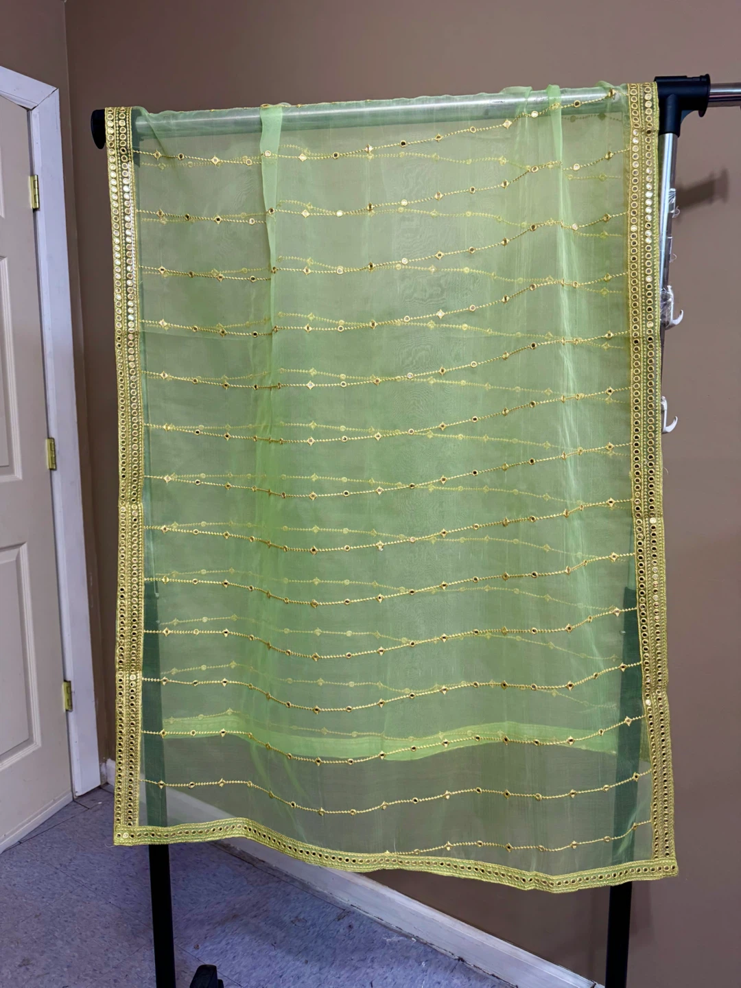 Organza fancy dupatta/shawl - photo 3