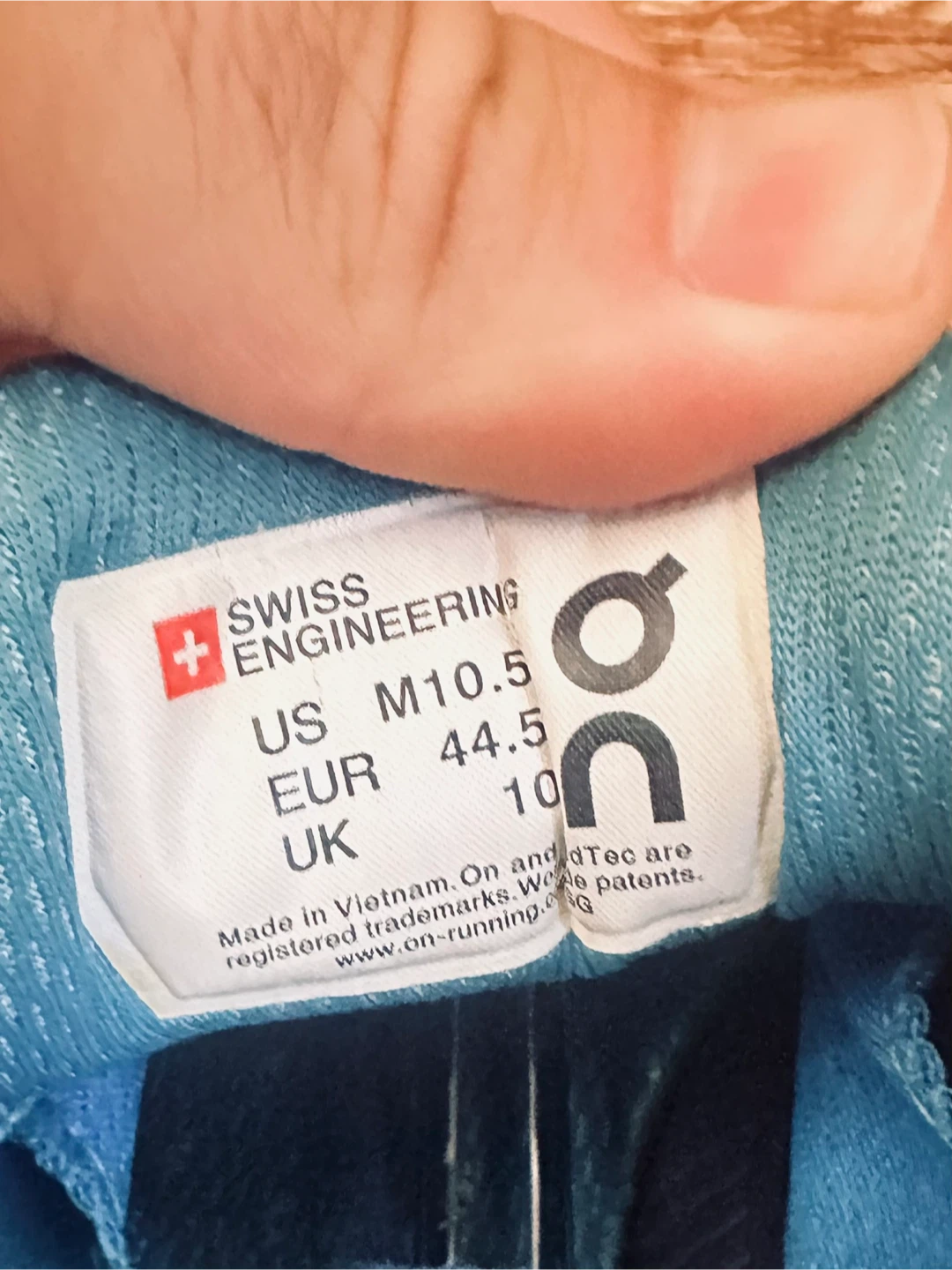 On Running Shoes Blue size 10.5 - photo 5