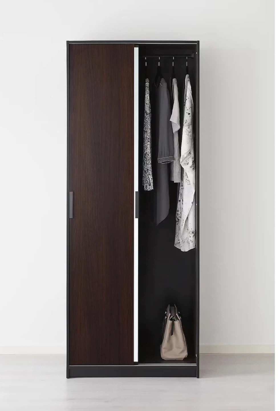 IKEA Wardrobe with Sliding Door and Mirror - photo 2