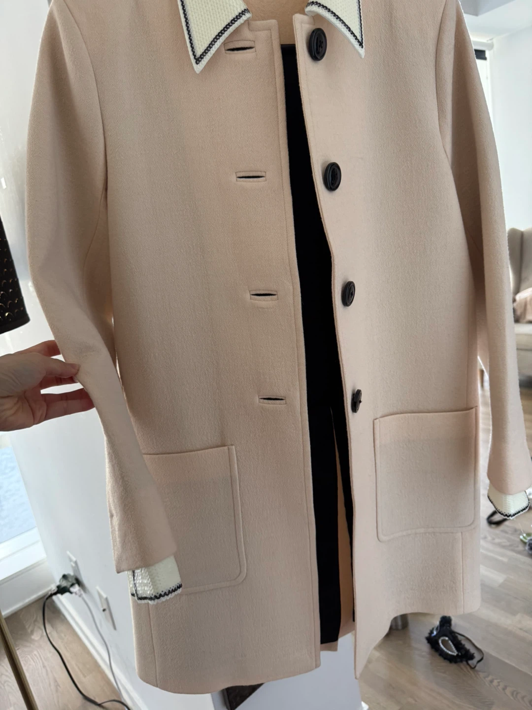 Miu Miu babypink coat for SVIP (new) size S - photo 3