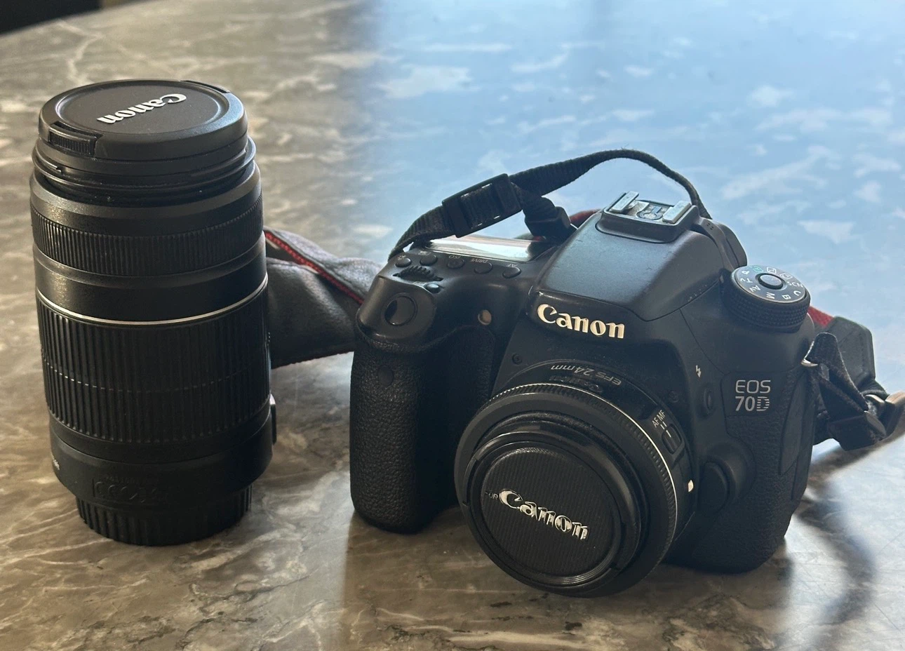 Canon EOS 70D Camera with Lenses