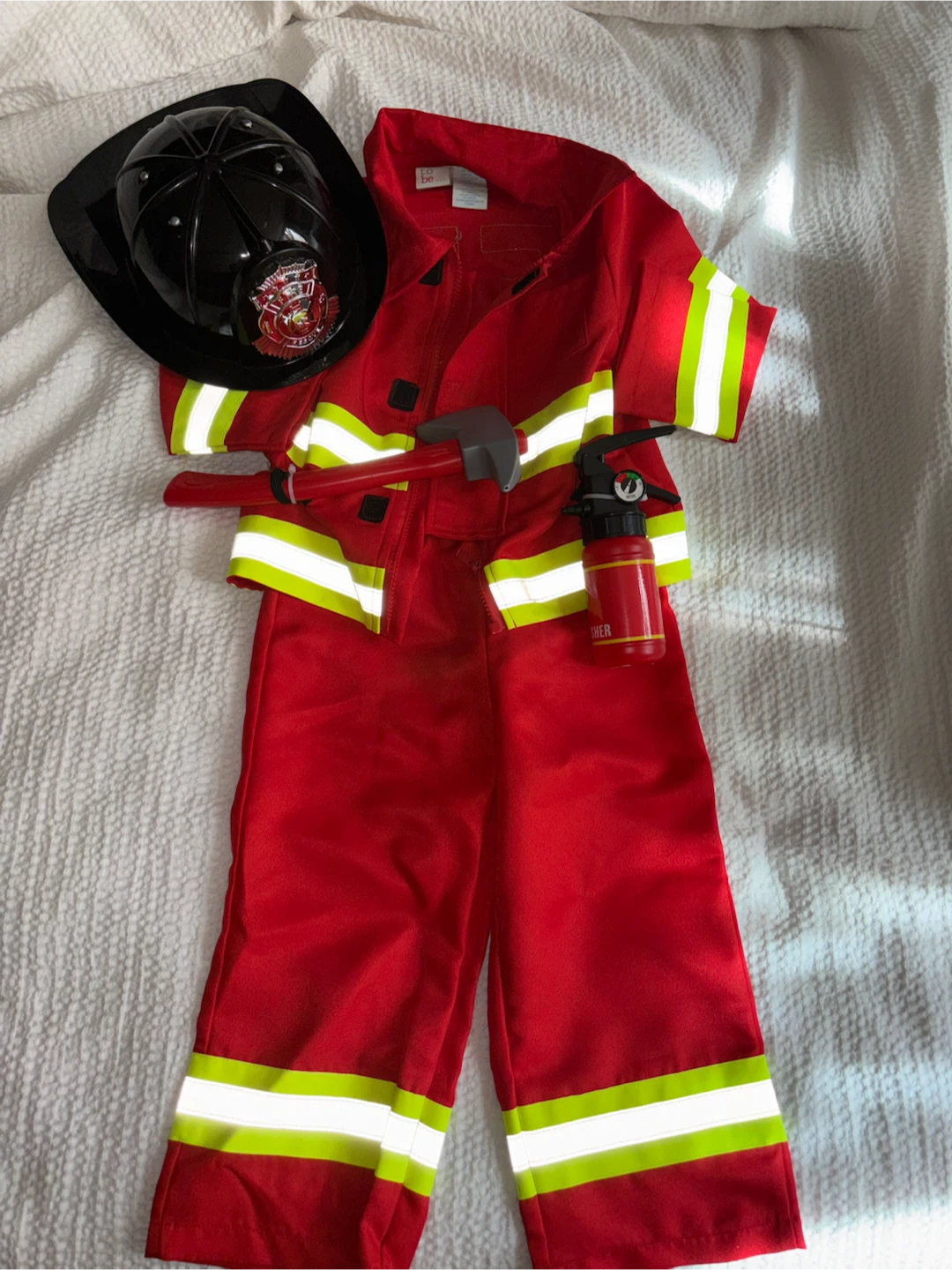 I Want To Be Kids Firefighter Costume Set