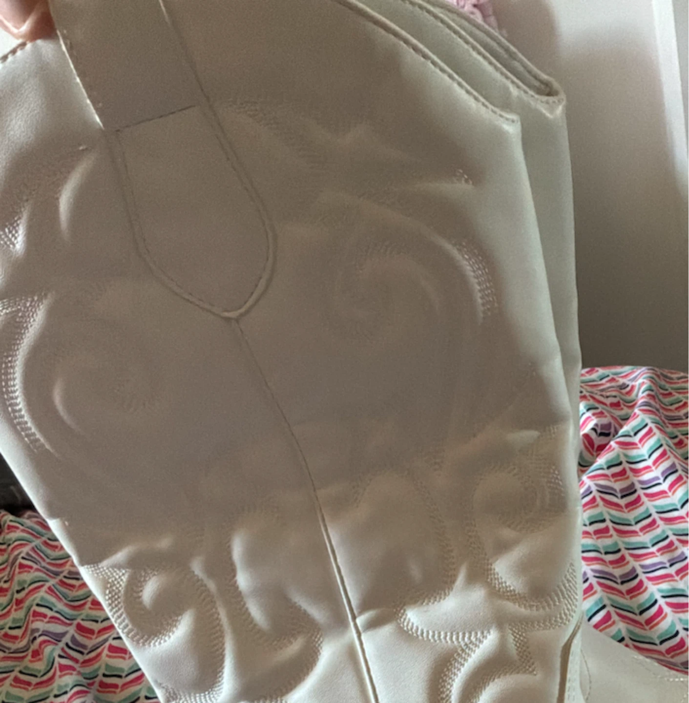 White Western Cowboy Boots