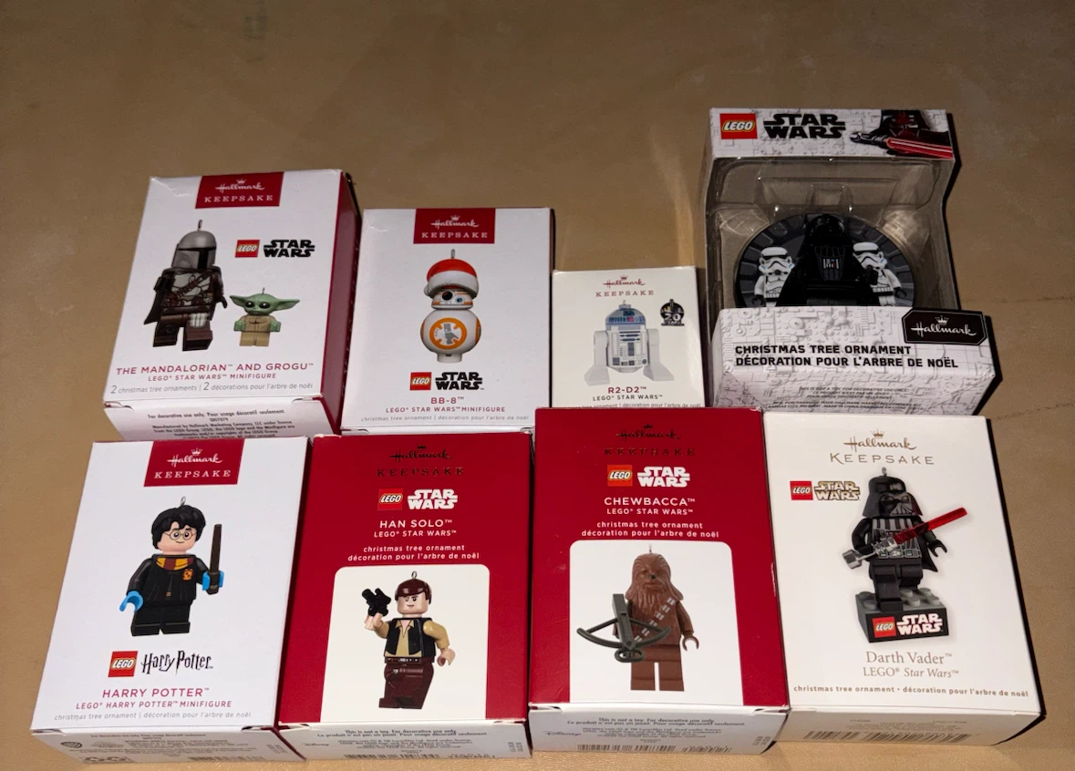 LEGO Hallmark Christmas Ornaments
