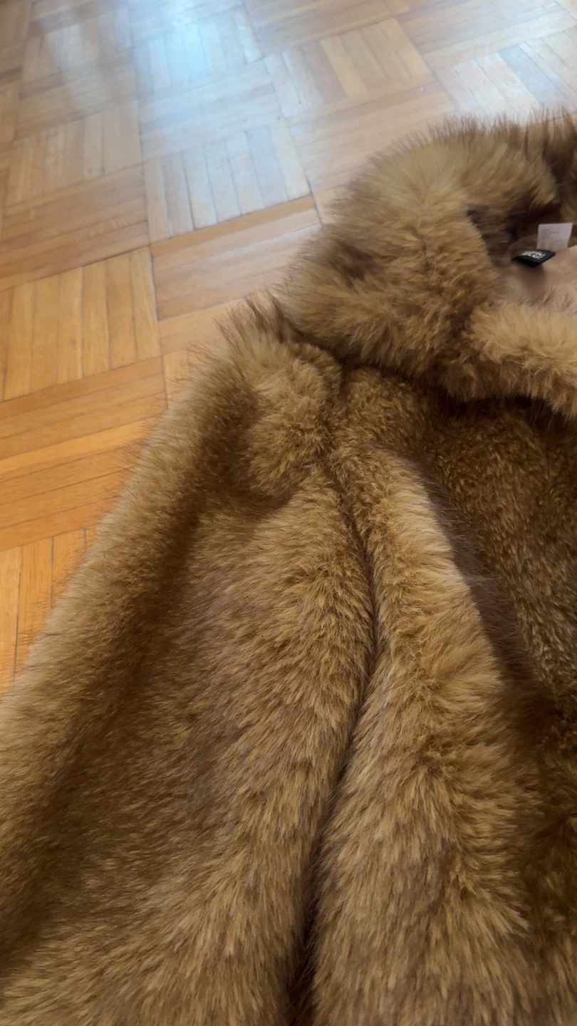 Luxury Brown/Rust Faux Fur Jacket - photo 2