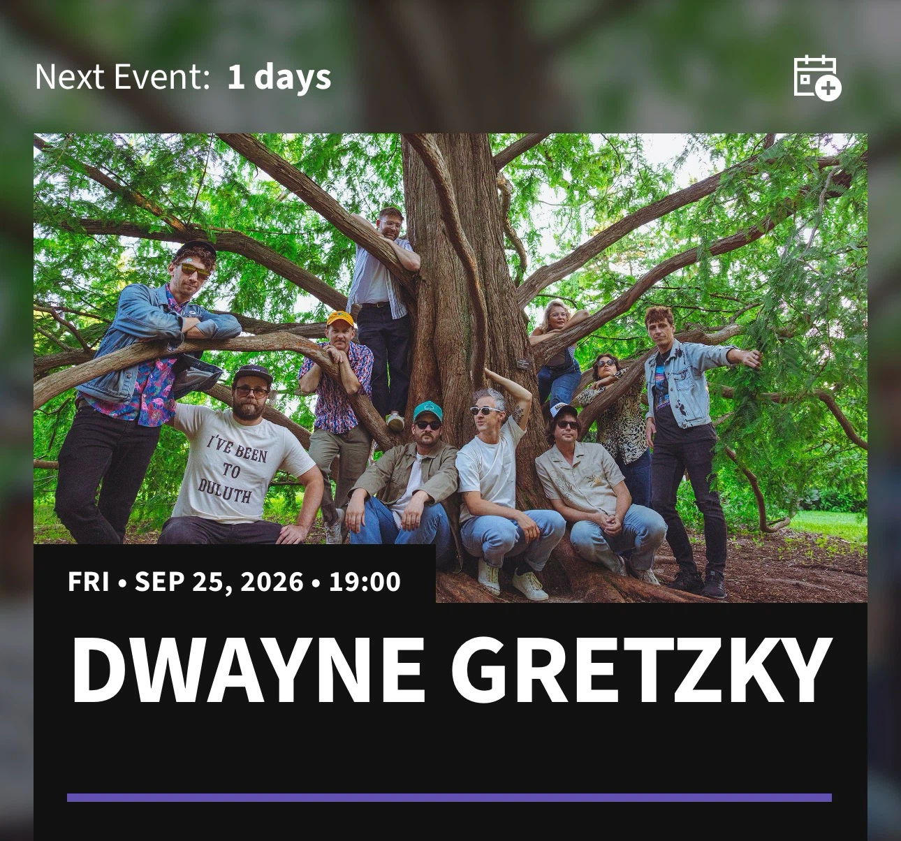 3 GA Dwayne Gretzky concert tickets