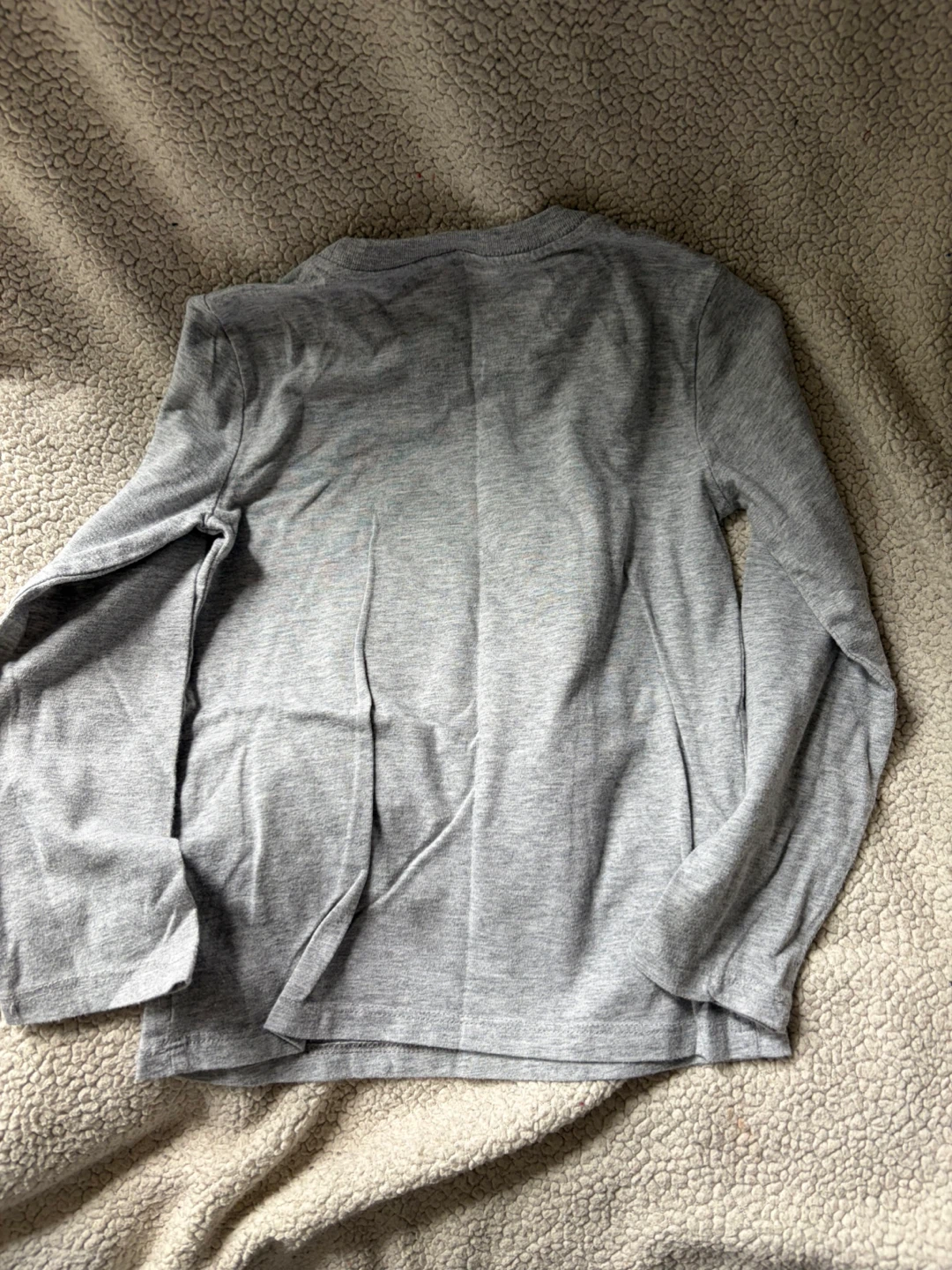 Falls Creek Kids Gray Long Sleeve Football Shirt - photo 4