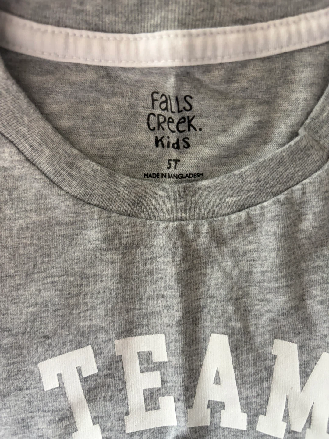 Falls Creek Kids Gray Long Sleeve Football Shirt - photo 2