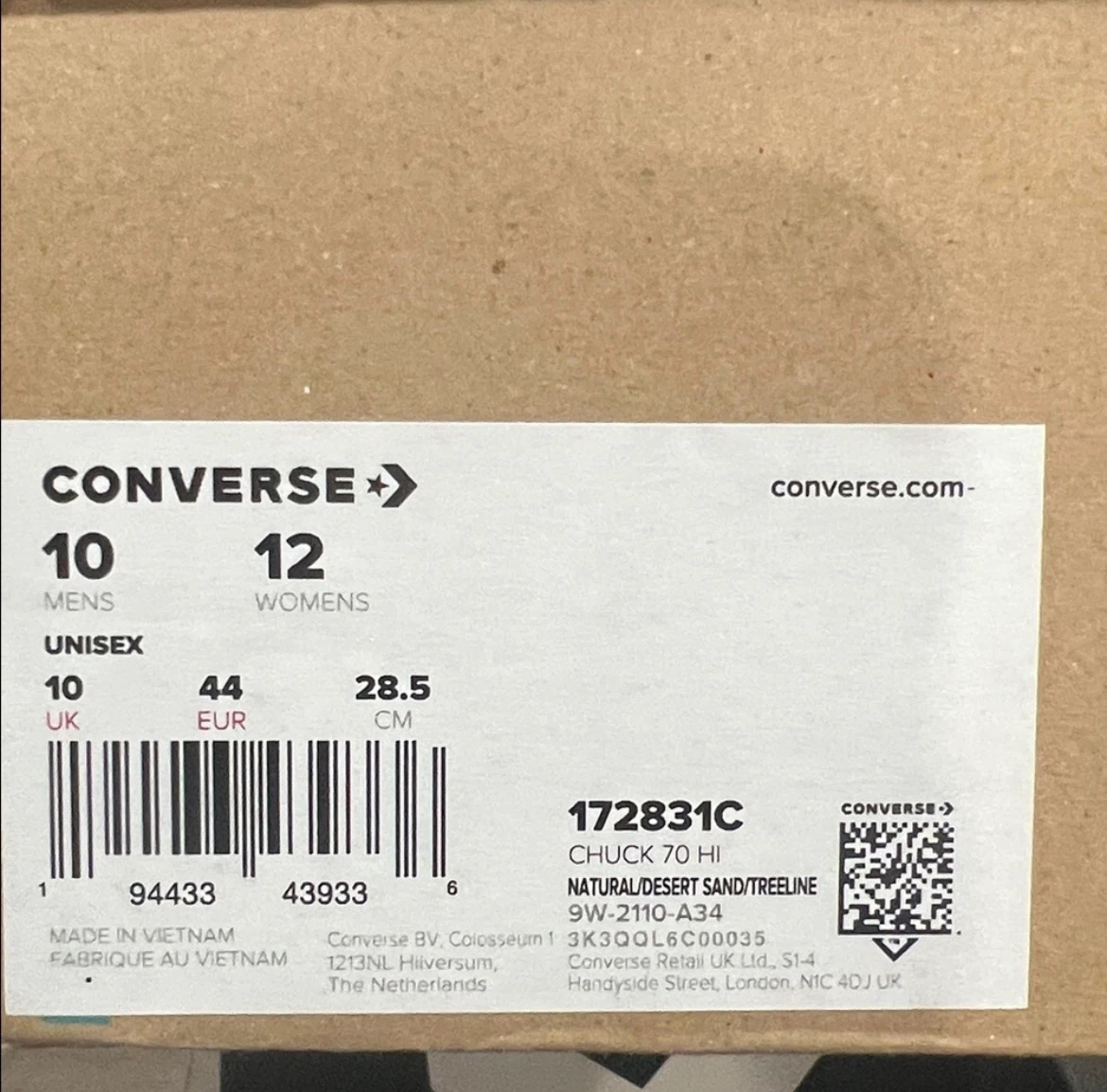 Converse Men's Chuck 70 Hi-Top Sneakers Size 10 M - photo 4
