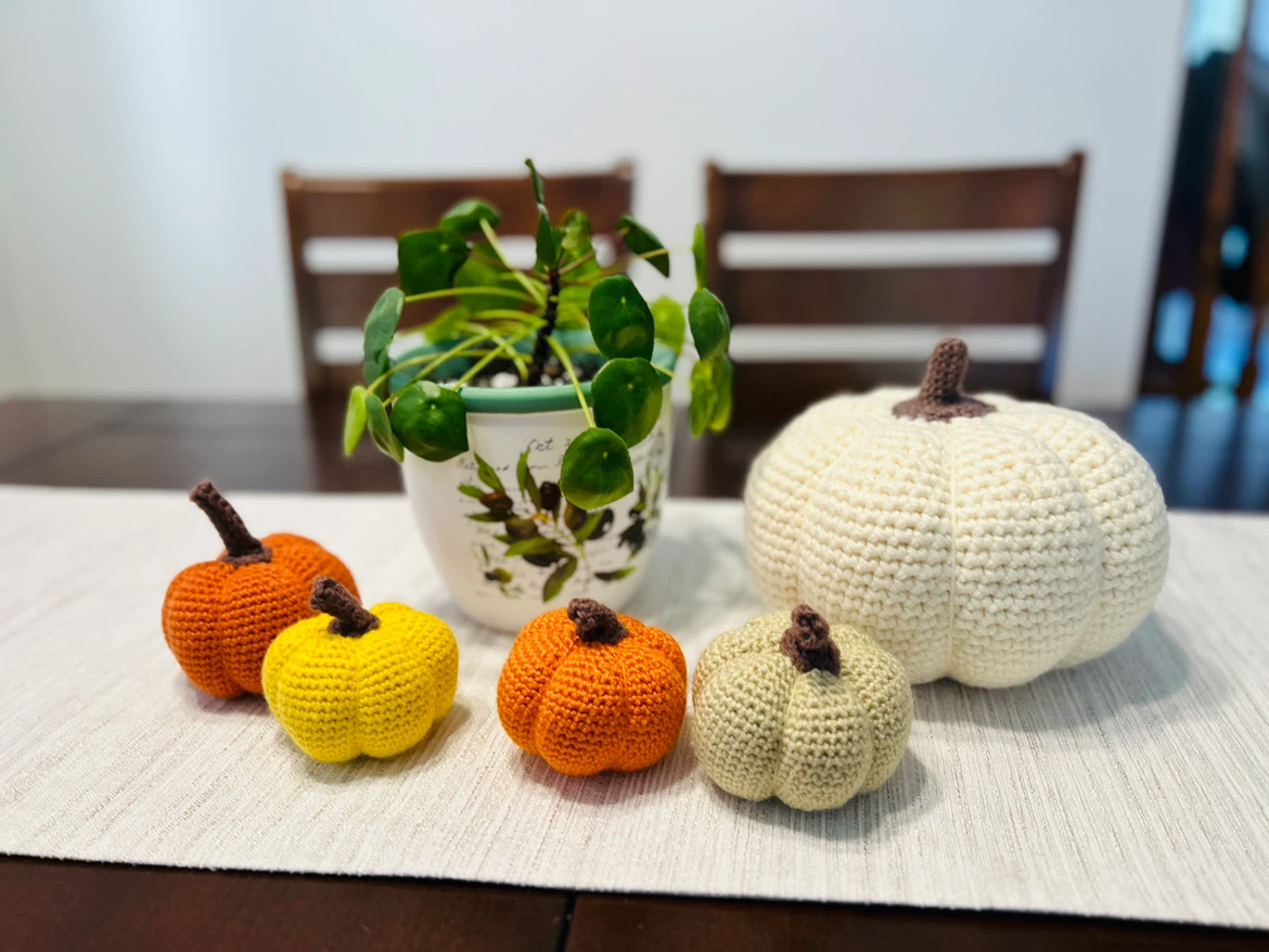 Handmade Crochet Pumpkins – Fall & Thanksgiving Decor - photo 3