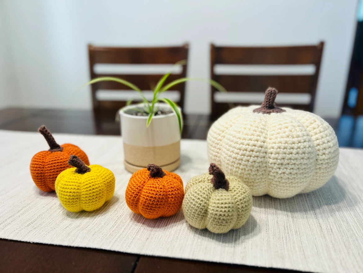 Handmade Crochet Pumpkins – Fall & Thanksgiving Decor - photo 4