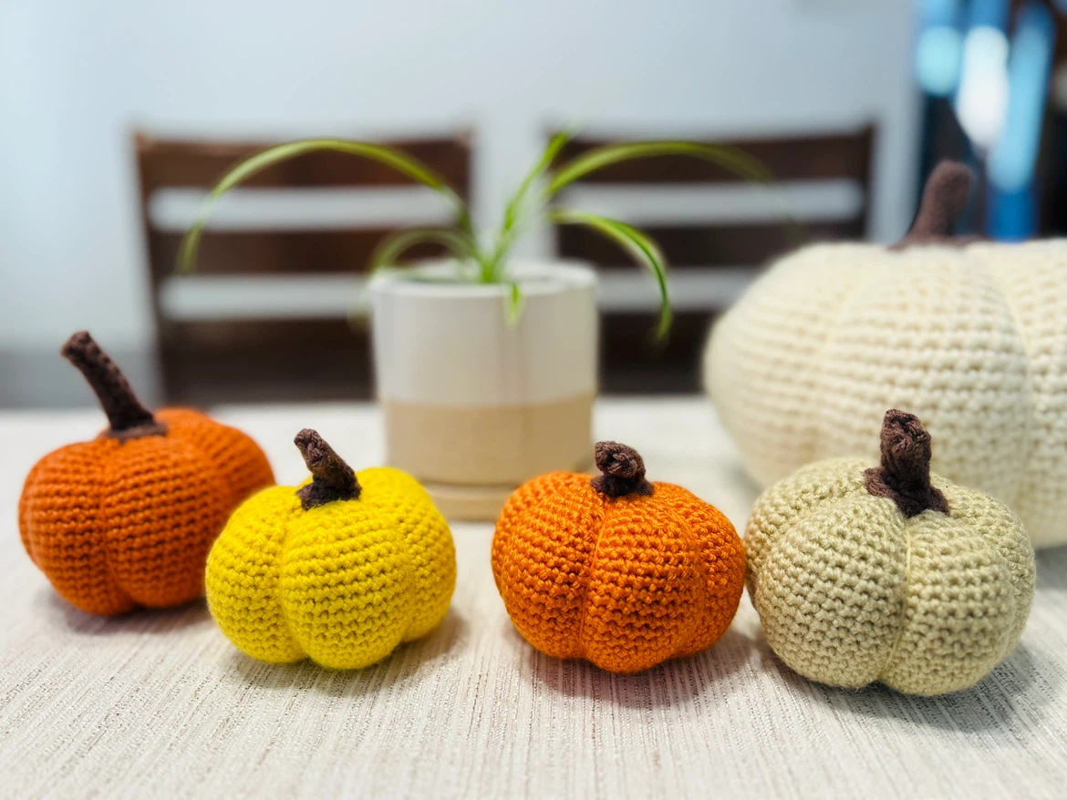 Handmade Crochet Pumpkins – Fall & Thanksgiving Decor - photo 5