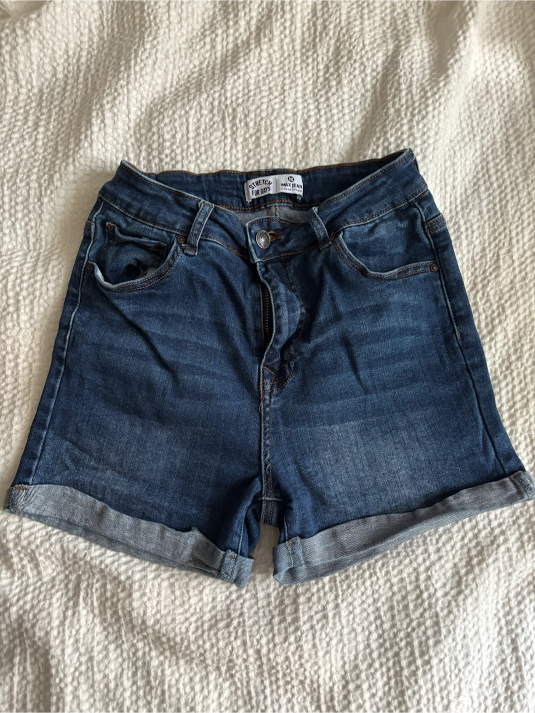 Wax Jean Collection Stretch Denim Shorts
