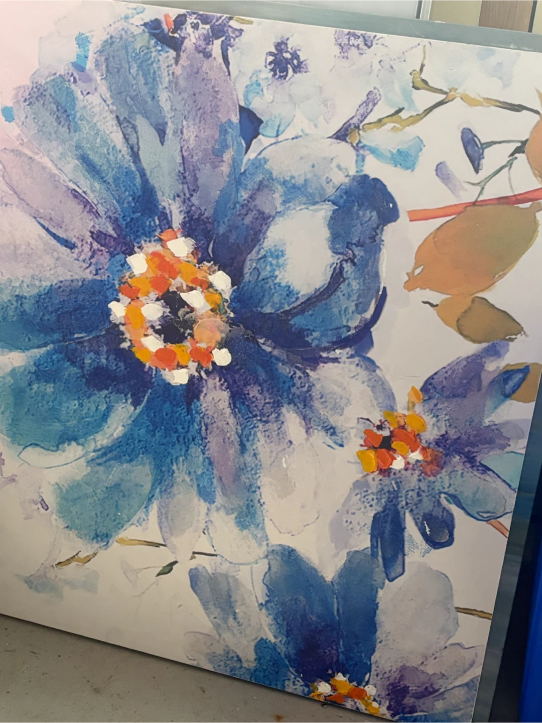 Floral Wall Art Canvas