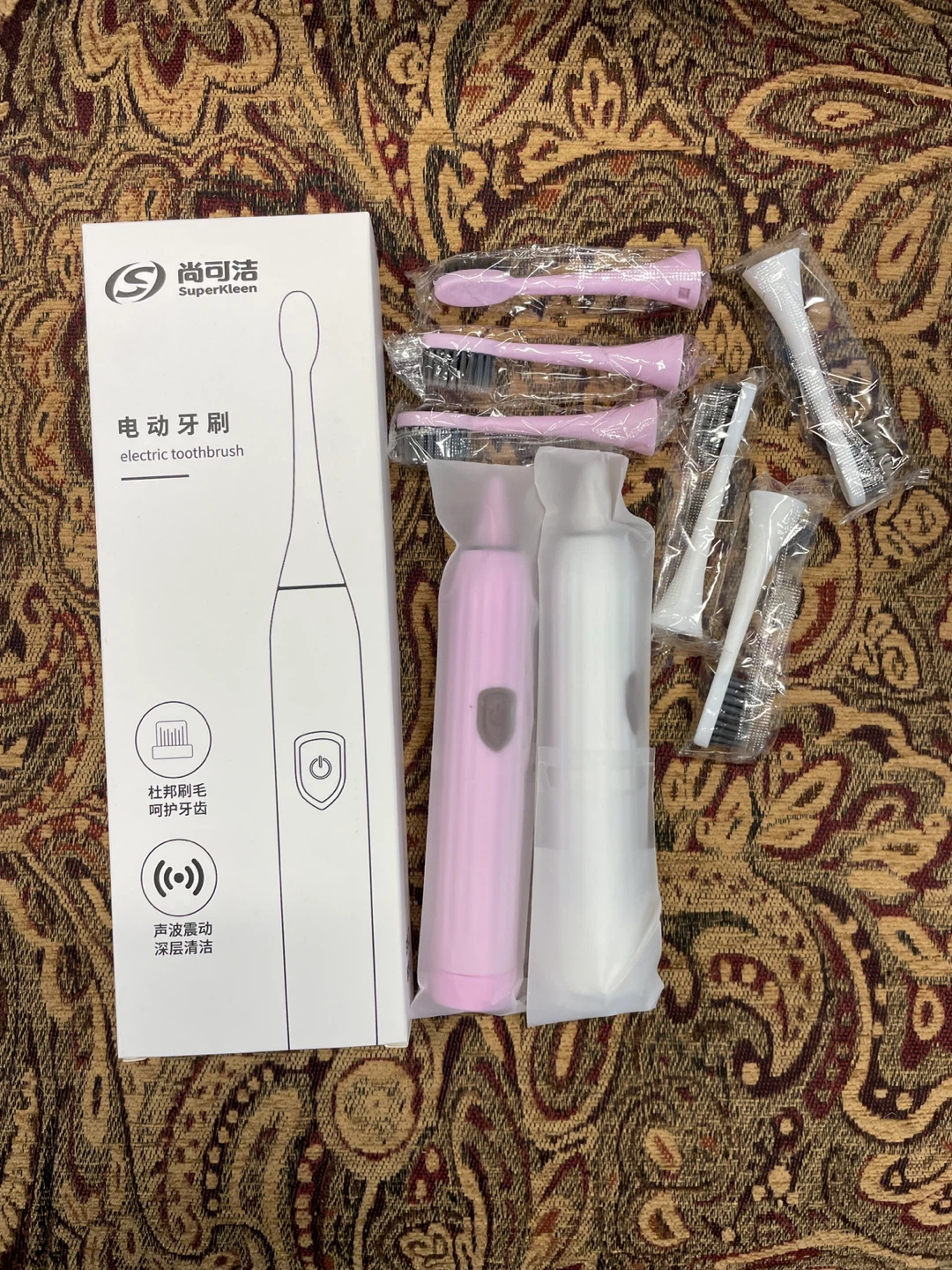 SuperKleen Electric Toothbrush Set - photo 3