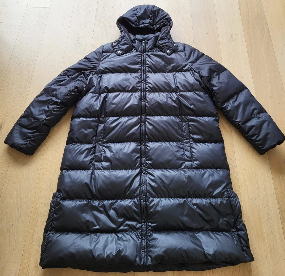 Old Navy women’s long Black Puffer Coat