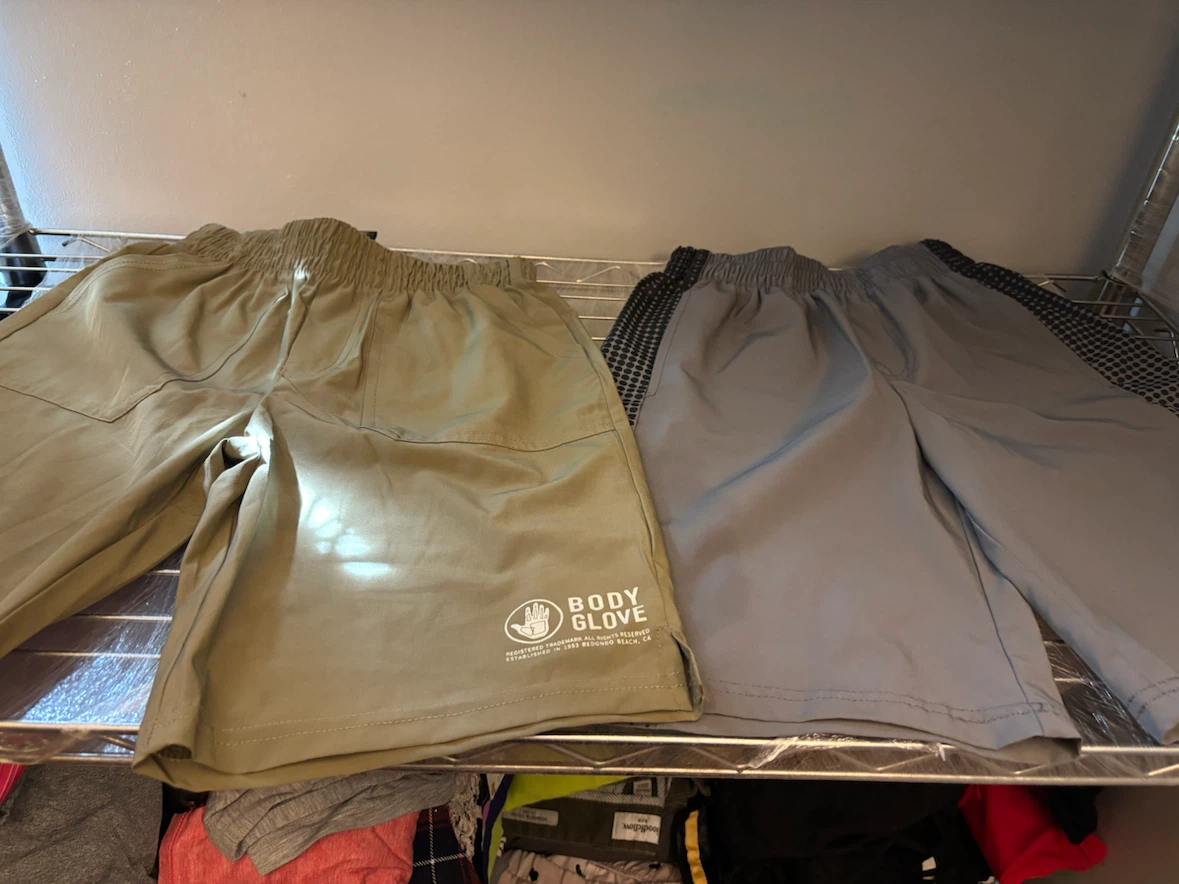 Set of 2 Body Glove Athletic Shorts boys