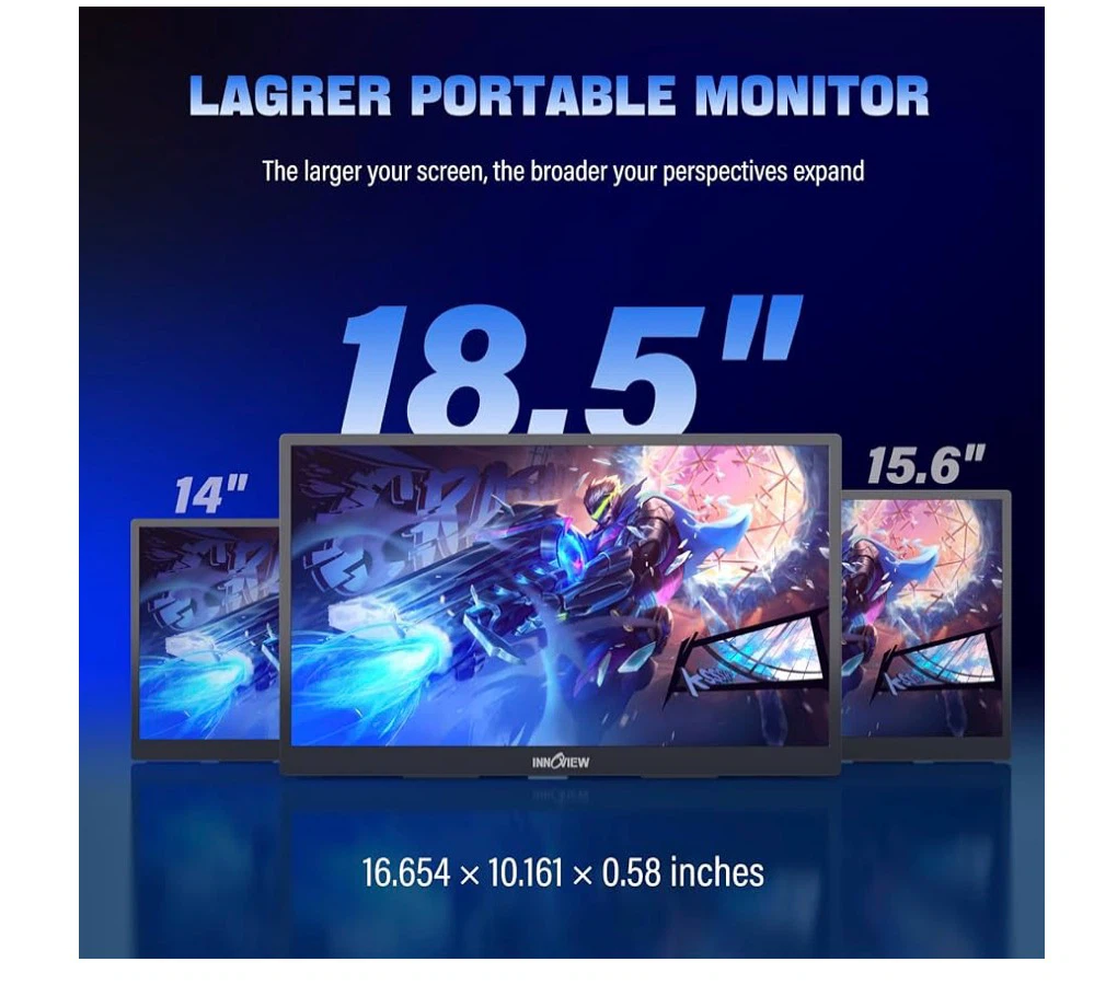 Innoview 18.5" 120Hz Portable Monitor - photo 2