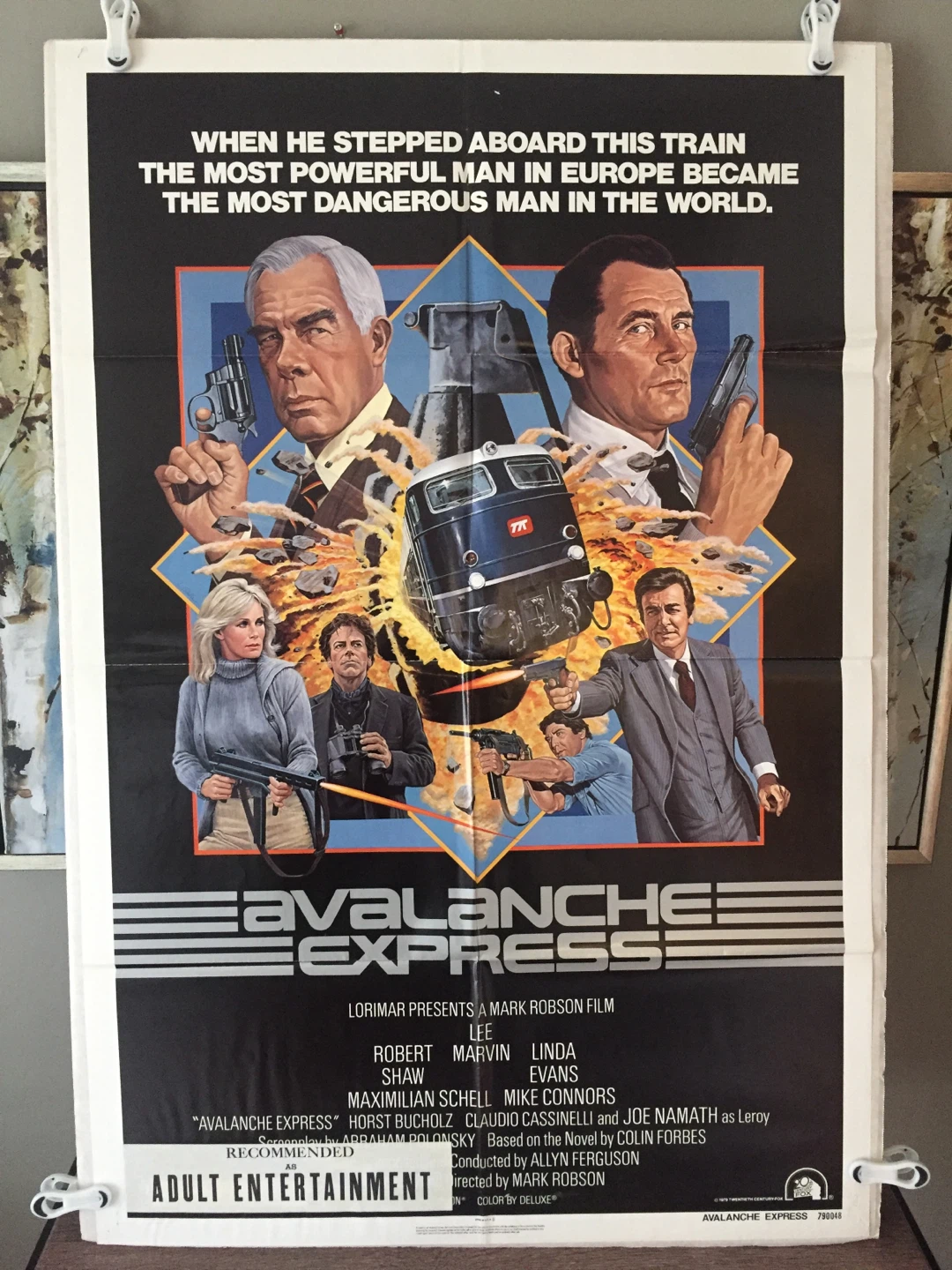 Avalanche Express (1978) Original Movie Poster