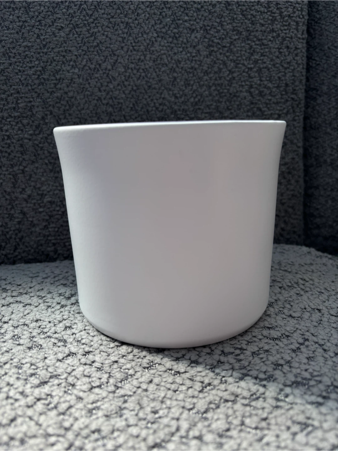 Minimalist White Ceramic Planter