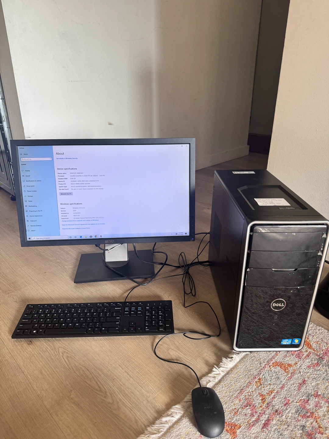 Dell Desktop PC complete set