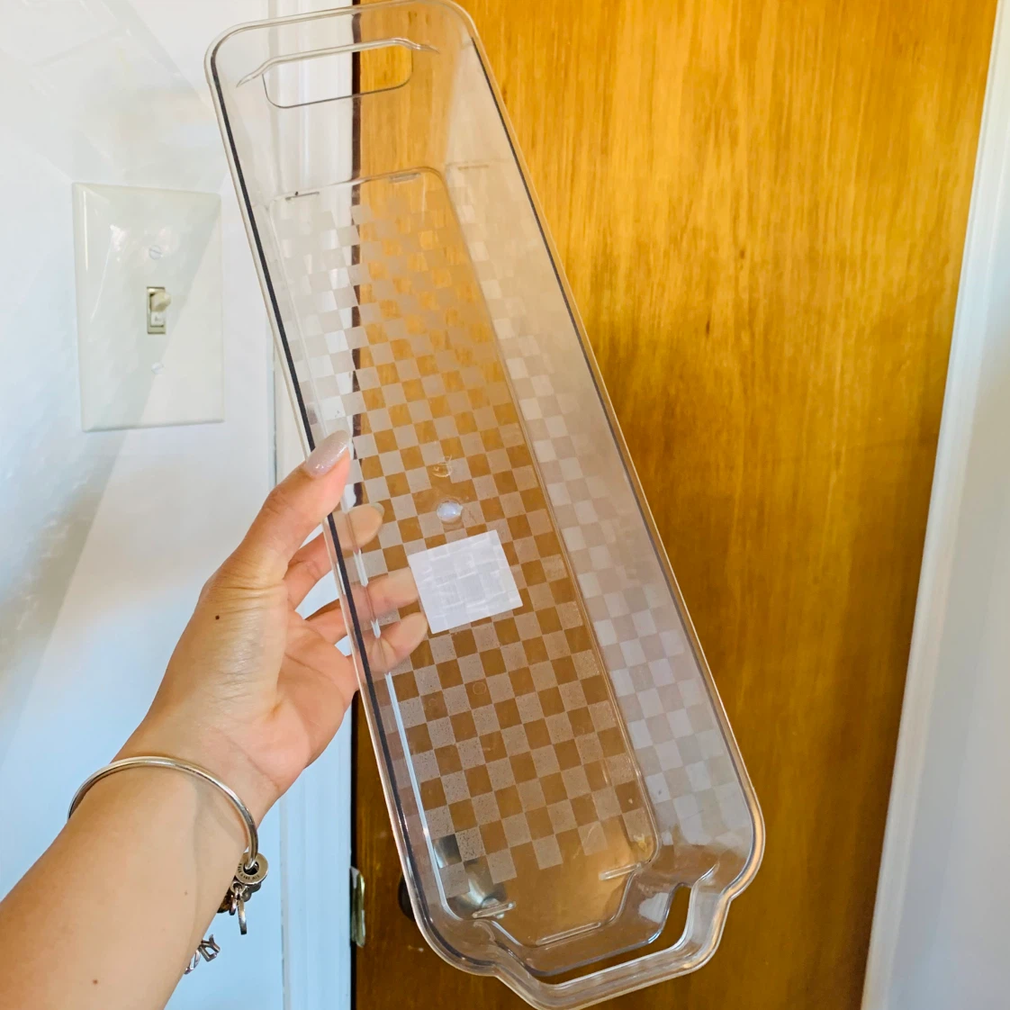 Clear Plastic Storage Bin