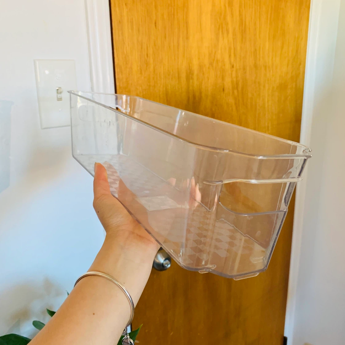 Clear Plastic Storage Bin - photo 4