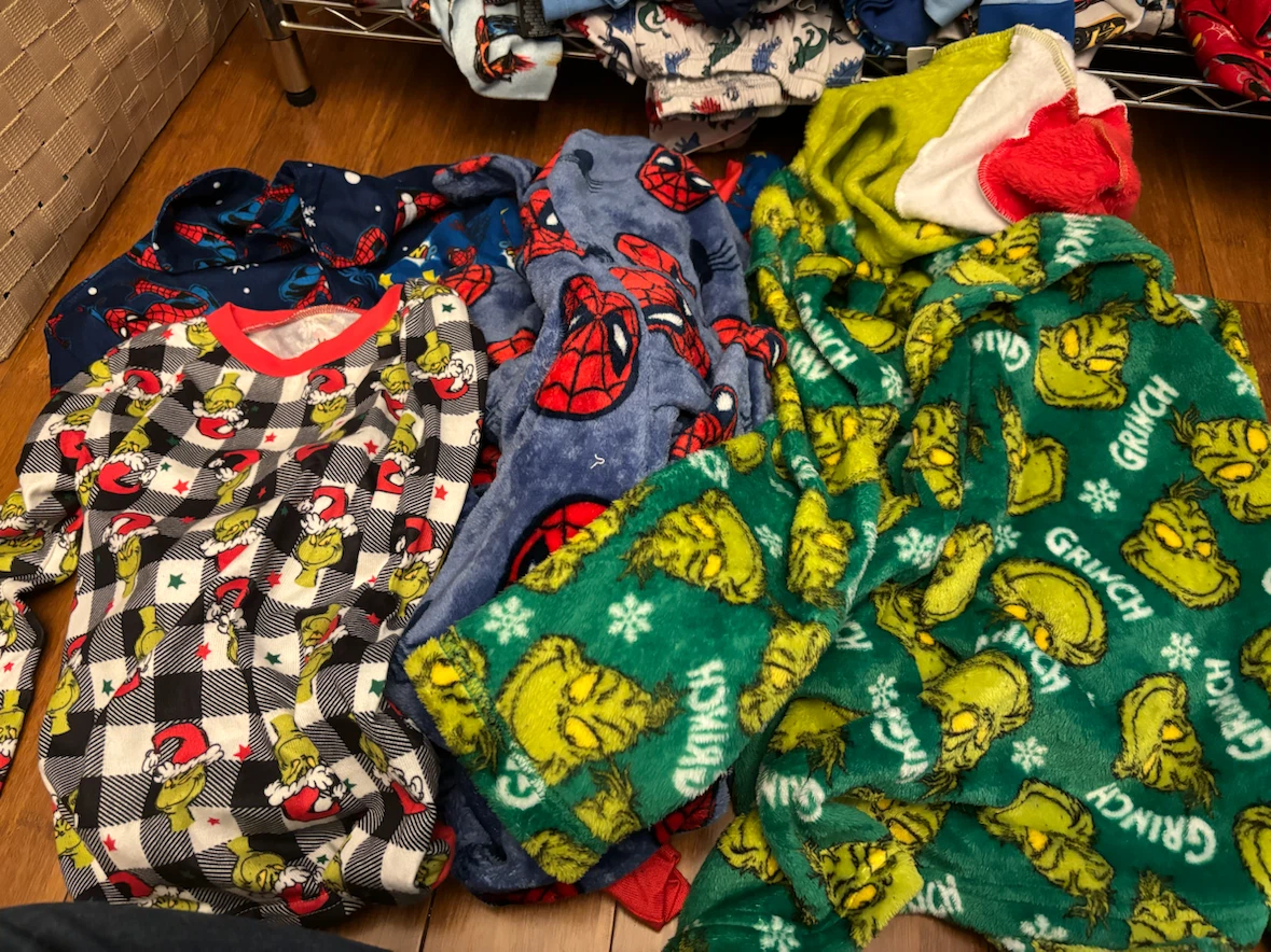 Spiderman and Grinch Pajama Bundle