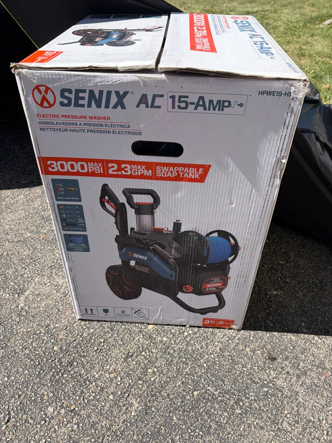 New in box! 3000 PSI Electric Pressure Washer