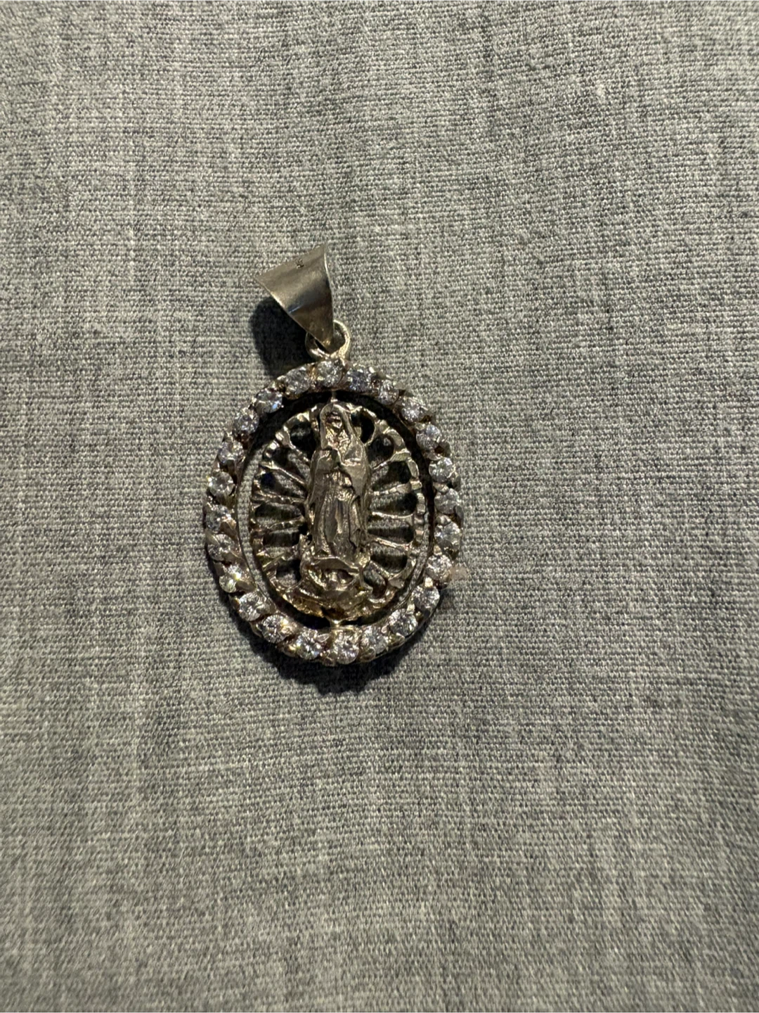 Sterling Silver Our Lady of Guadalupe Necklace - photo 4