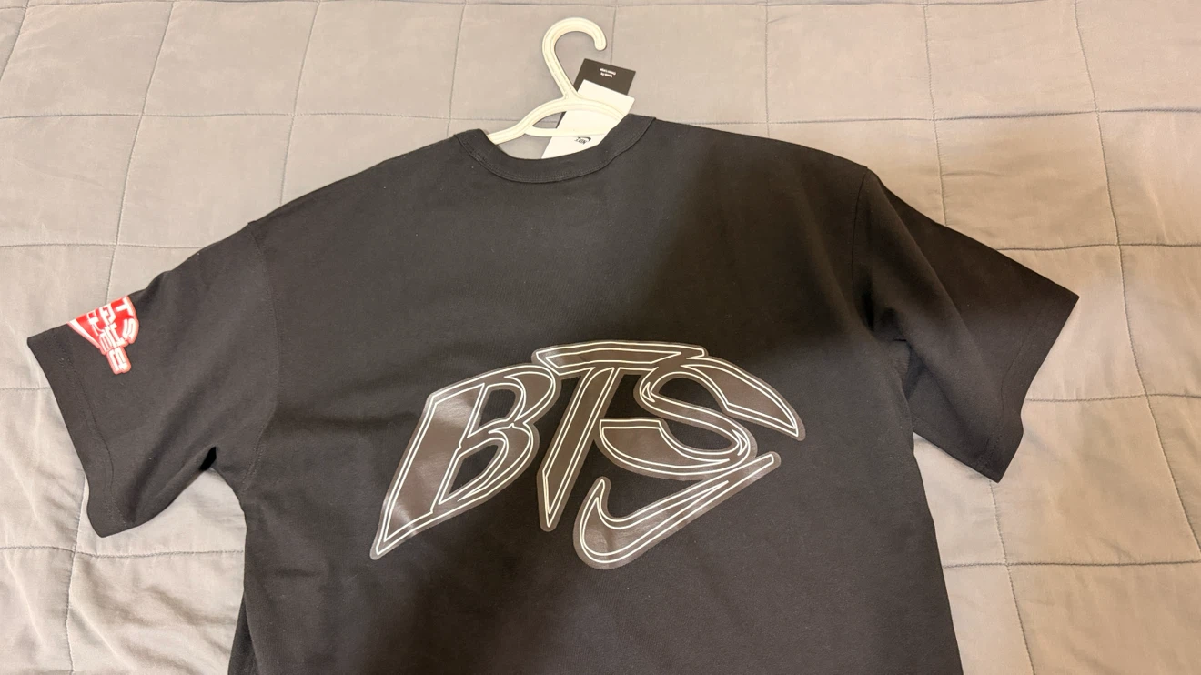 Nike BTS Collaboration Loose Fit T-Shirt Black