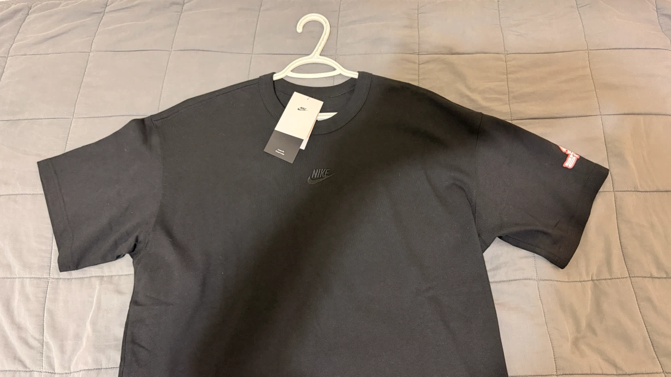 Nike BTS Collaboration Loose Fit T-Shirt Black - photo 5