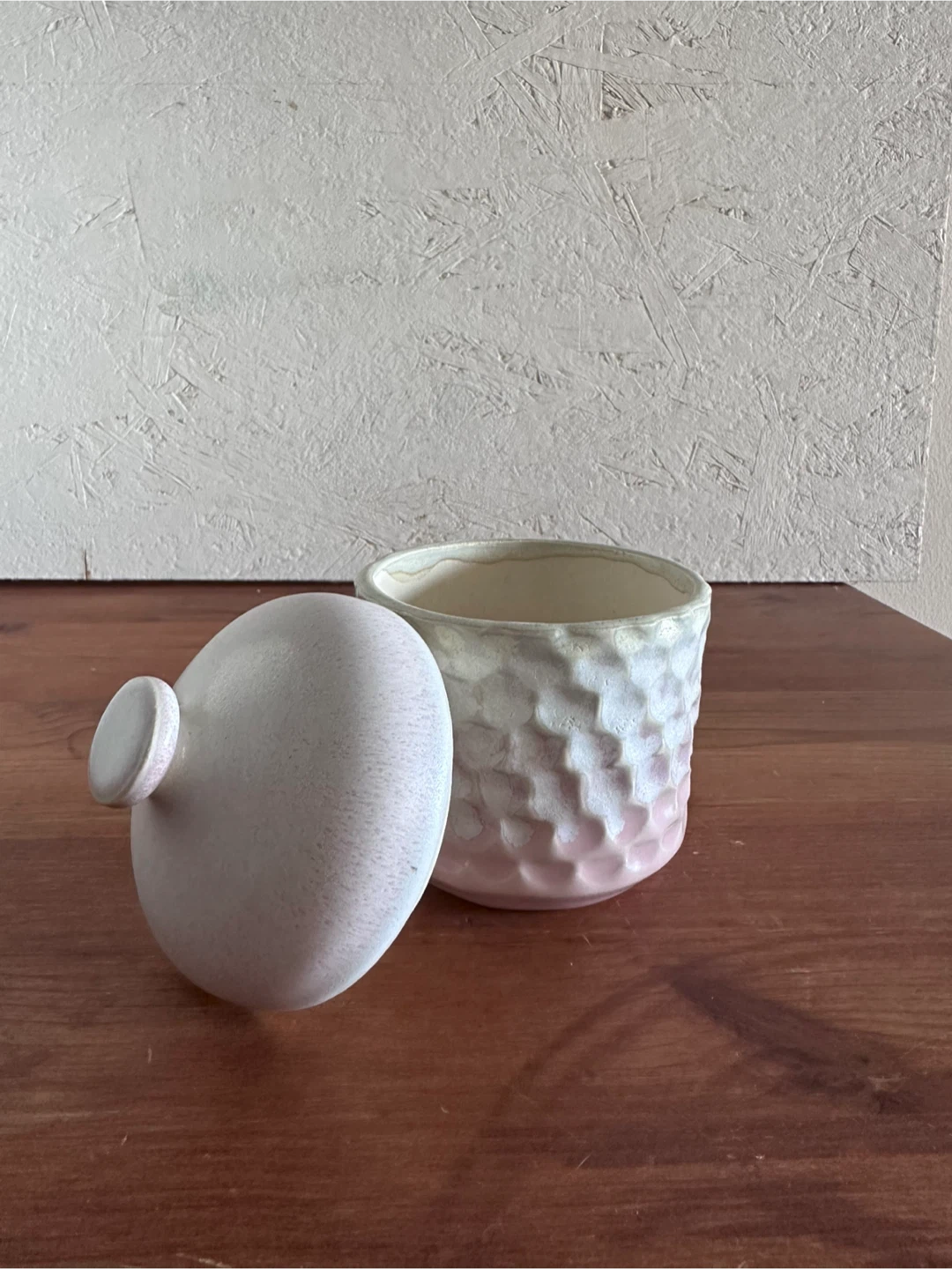 Ceramic Honey Pot with Lid - photo 2