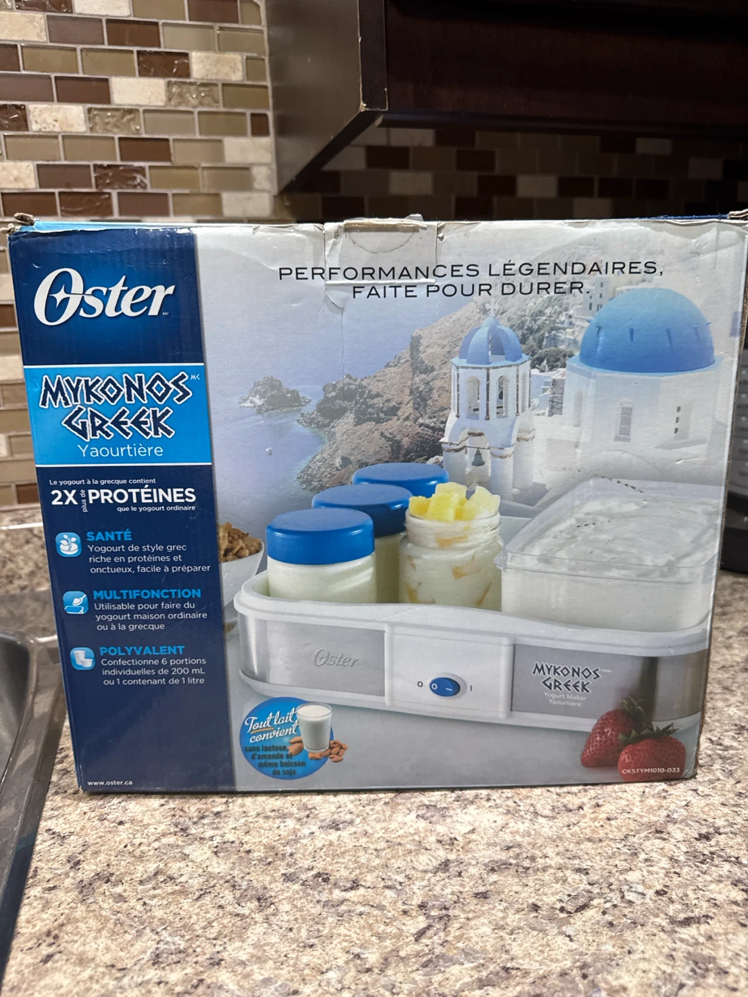 Oster Mykonos Greek Yogurt Maker