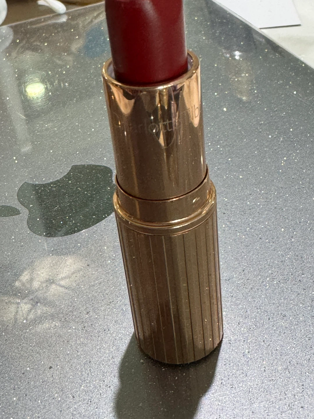 Charlotte Tilbury Lipstick Red Carpet. Slightly used