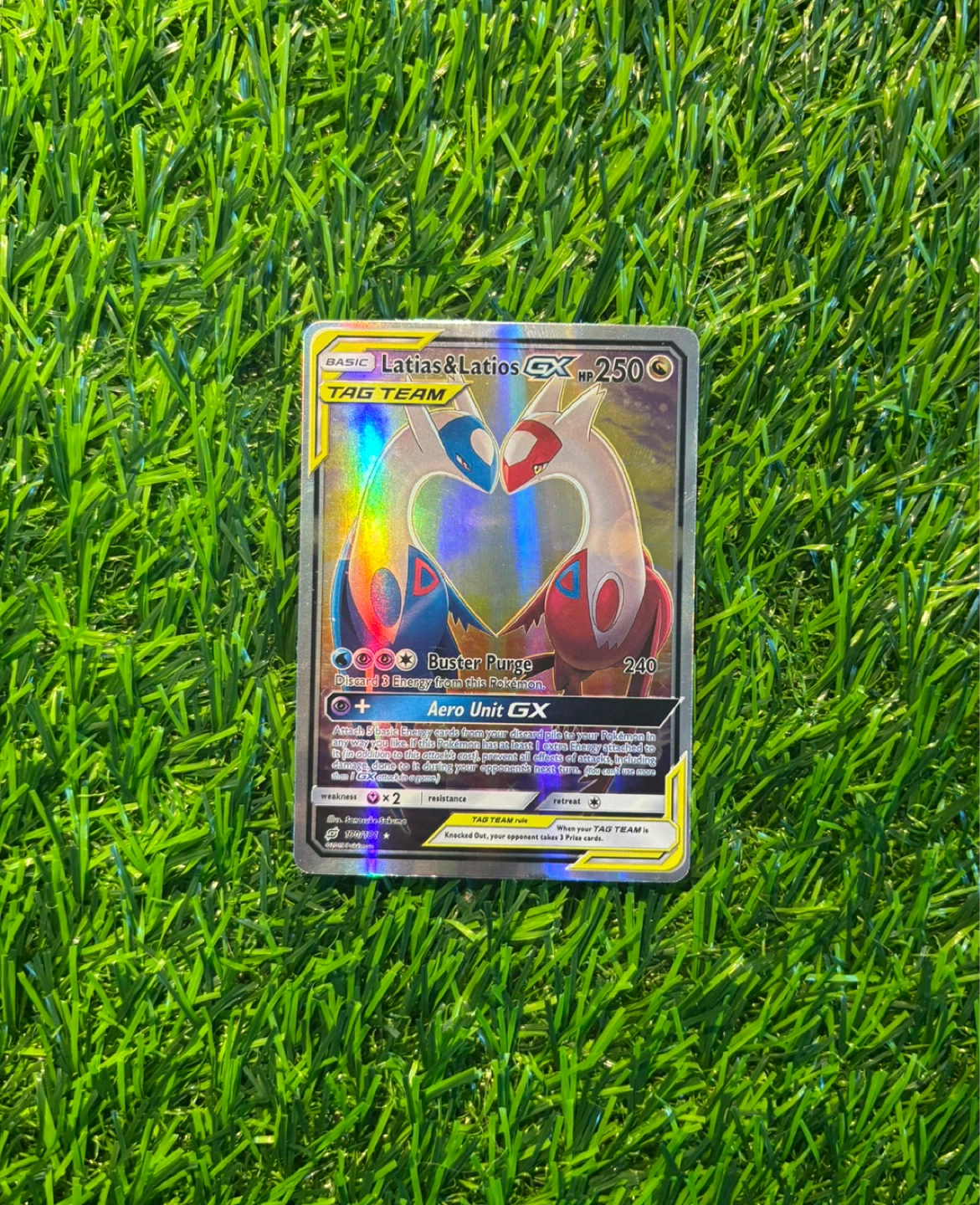 Latias & Latios GX Tag Team Pokemon Card