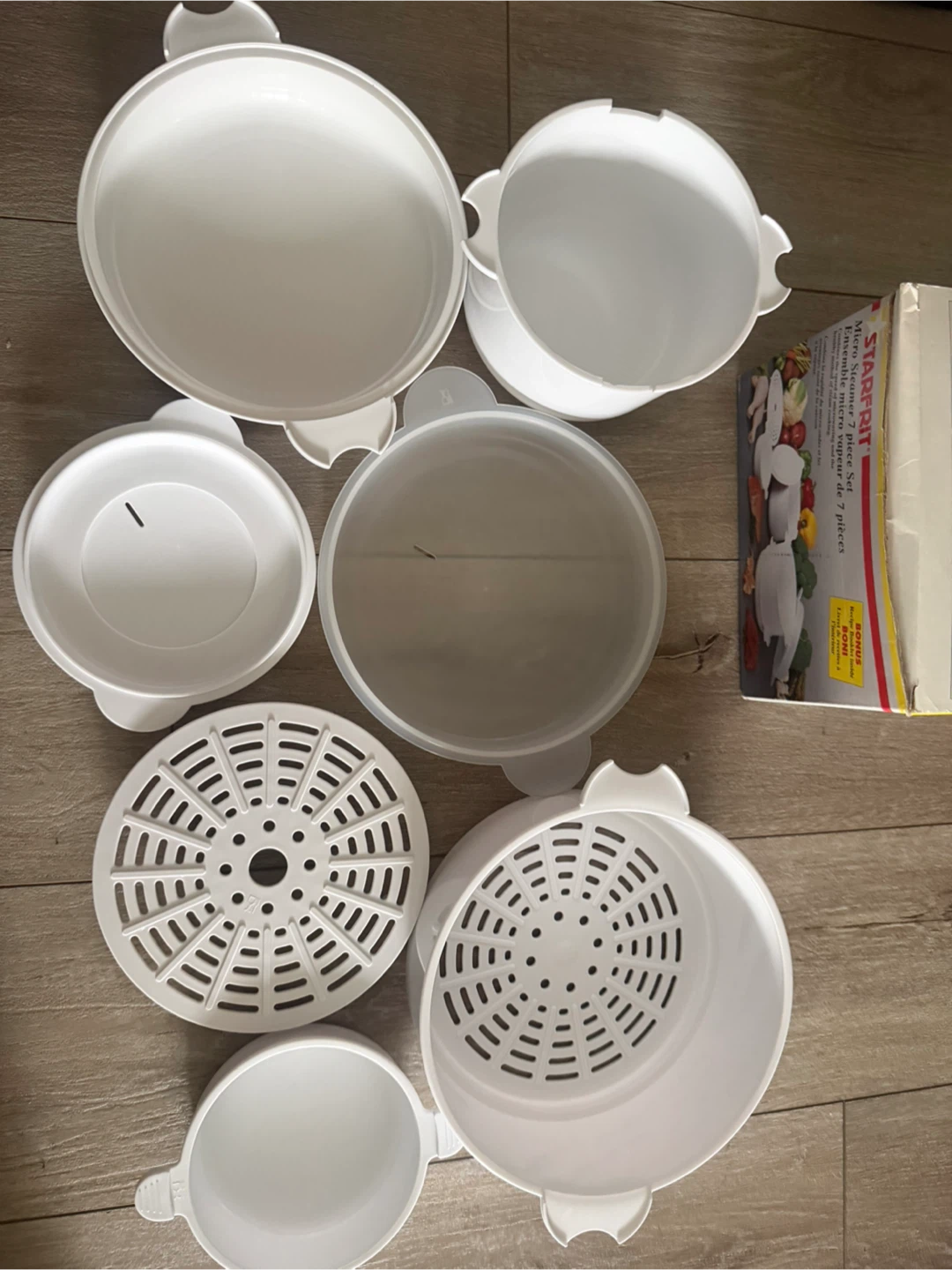 Starfrit Micro Steamer 7-Piece Set - photo 3
