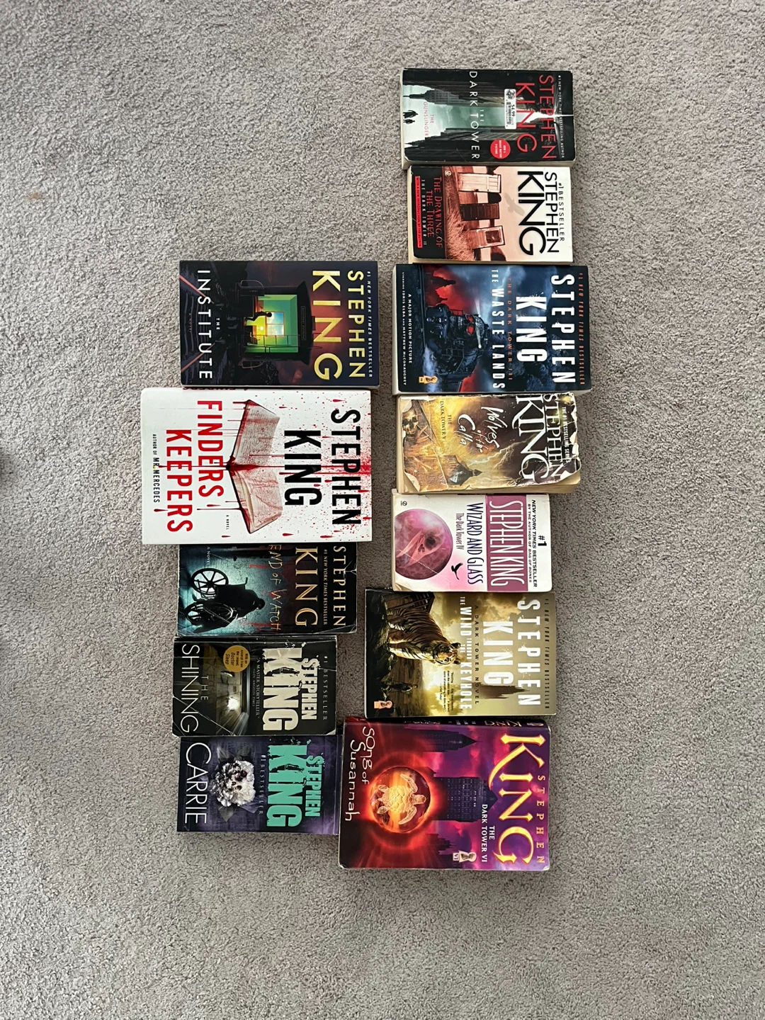 Collection of 12 Stephen King Books $5 each