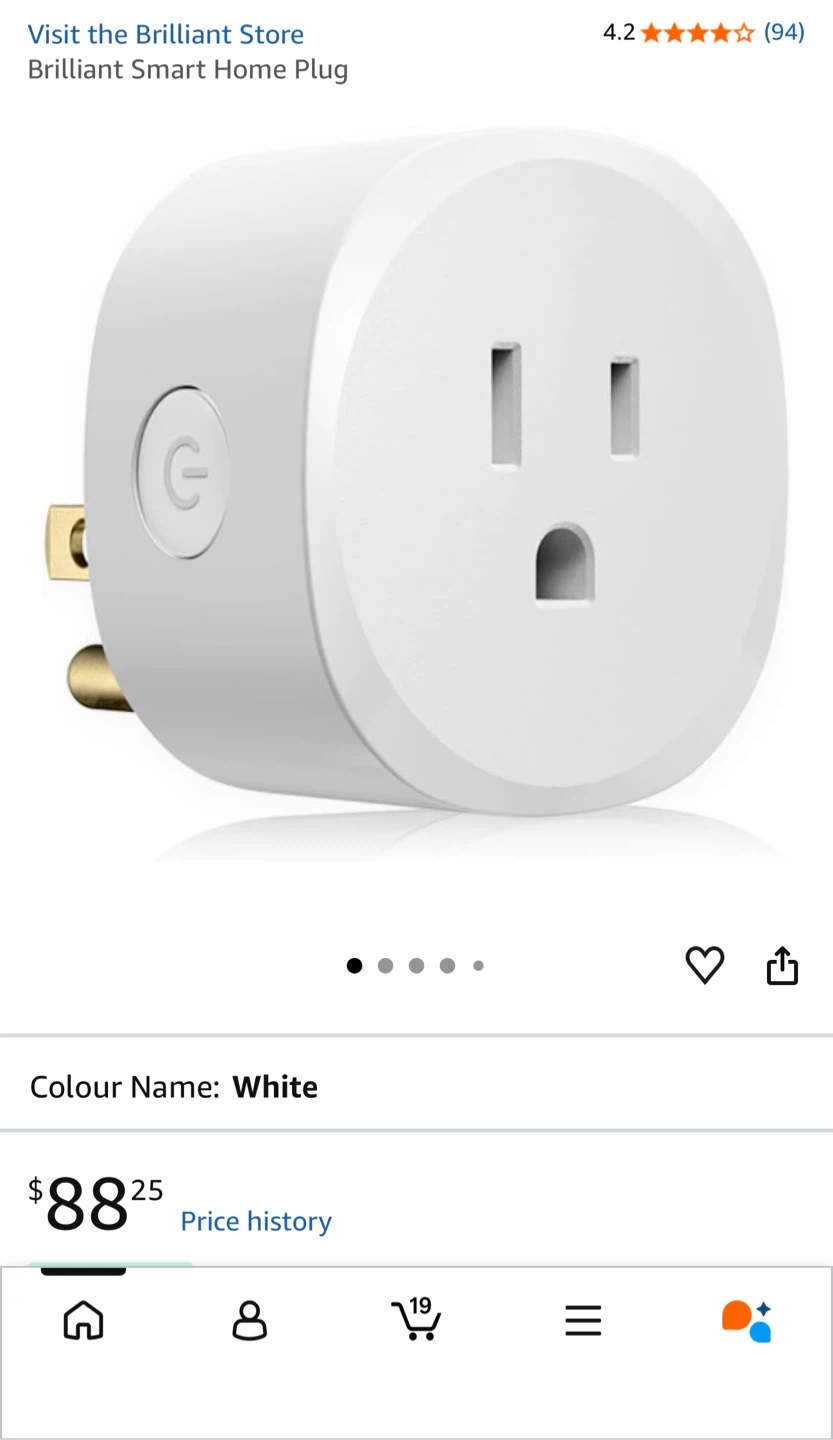 Brilliant Smart Home WiFi Plugs (4 Pack) - photo 3