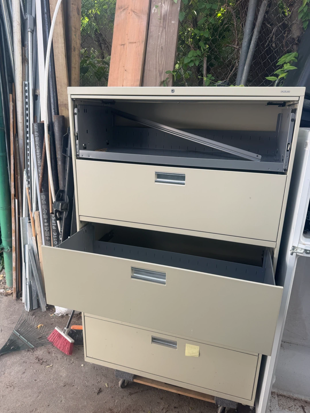 HON 5-Drawer Lateral Metal  Filing Cabinet - photo 4