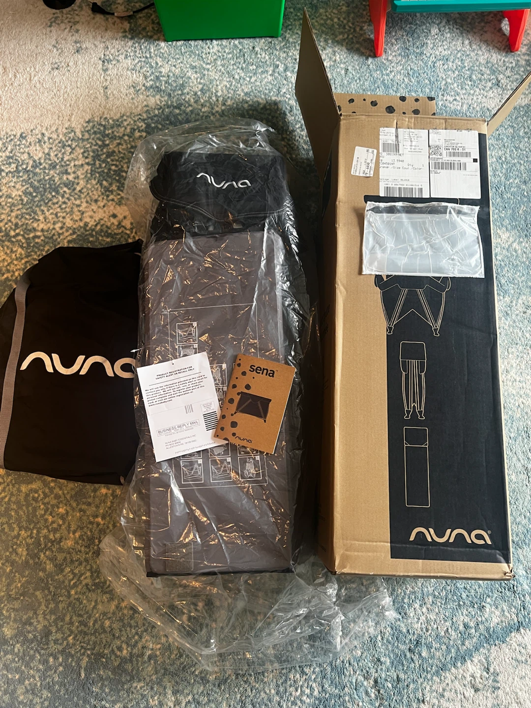 Nuna SENA Playard + Waterproof Sheet only used for 3 months