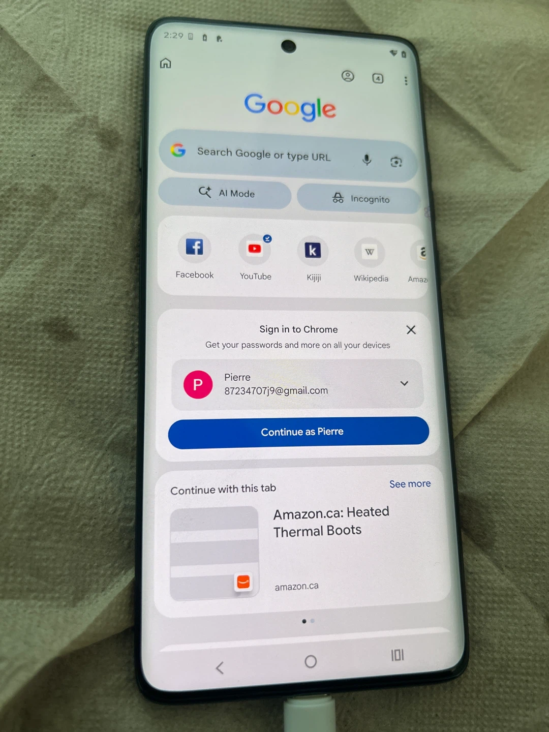 Motorola Edge 2025 256GB Smartphone