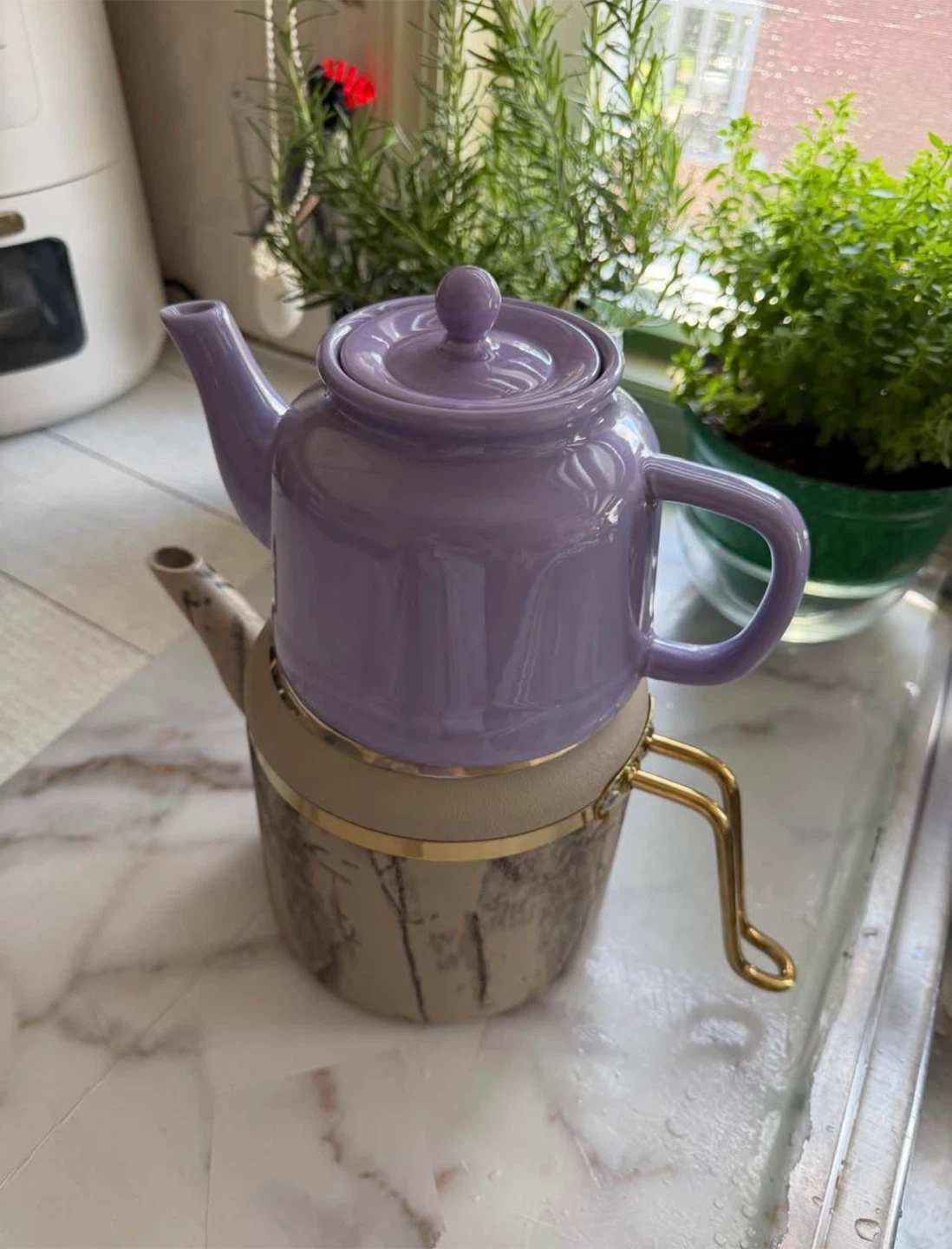 Double Stack Tea Kettle Set