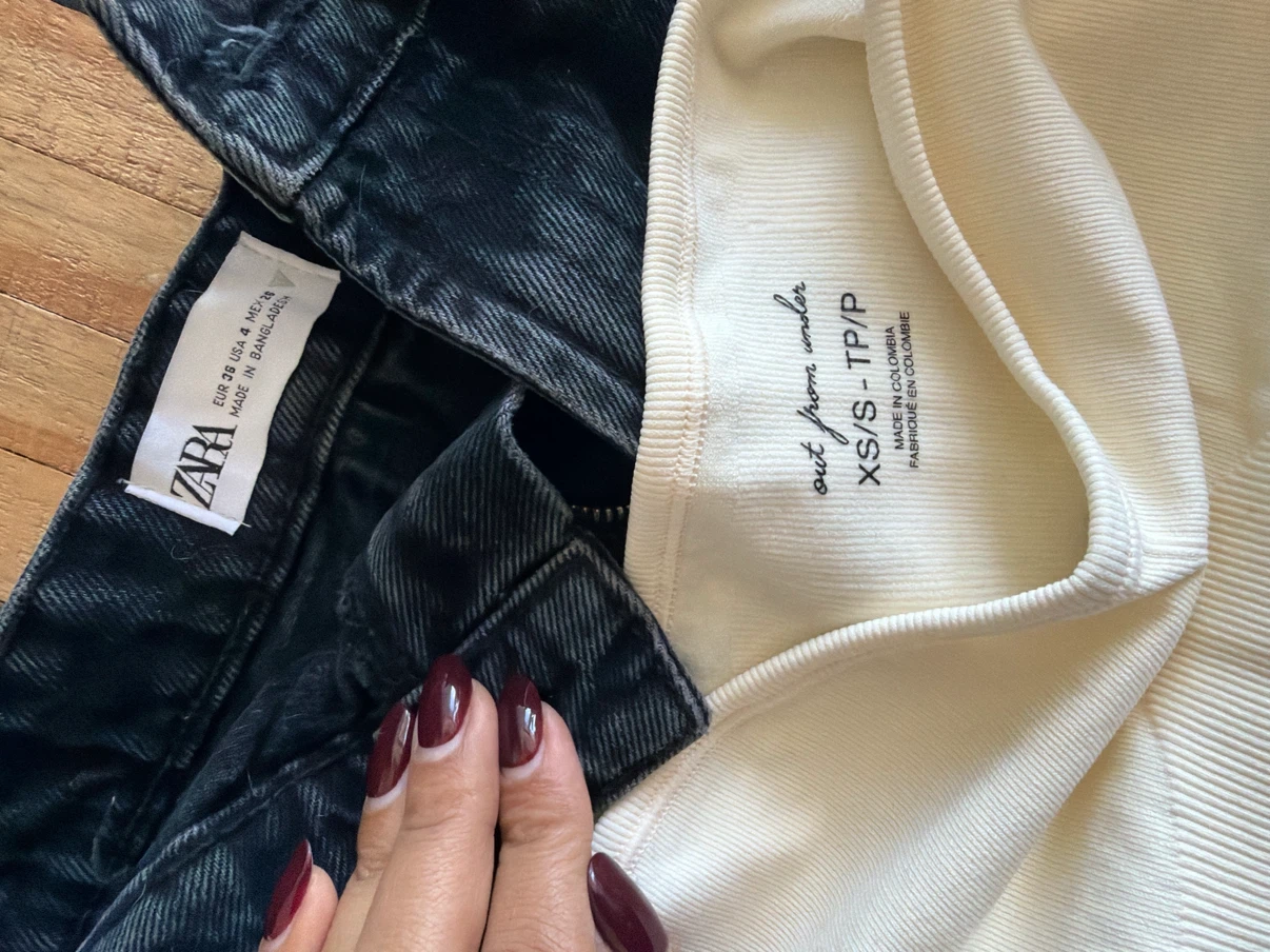 Zara Shorts and Out From Under Top Bundle - photo 2