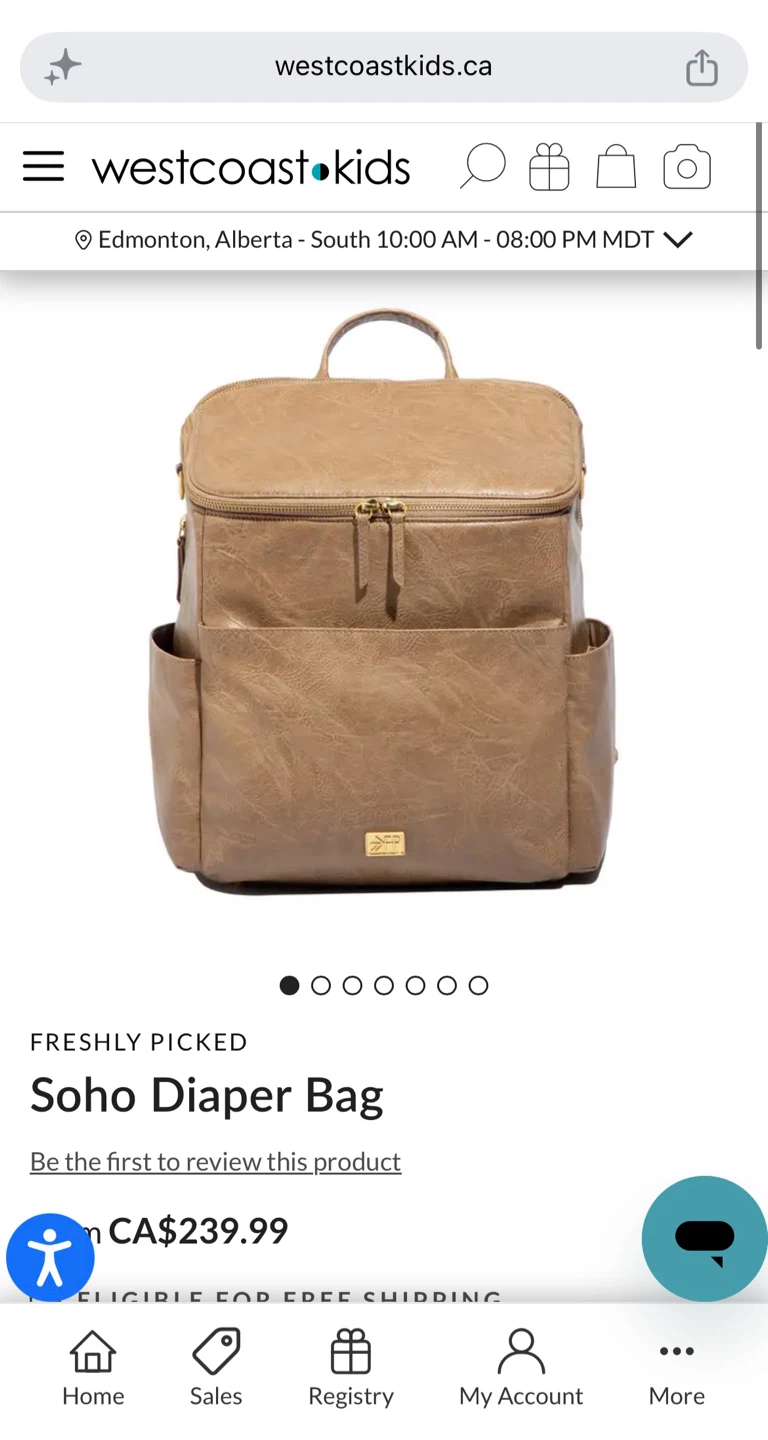 Brand New - Freshly Picked Soho Diaper Bag Backpack - photo 5