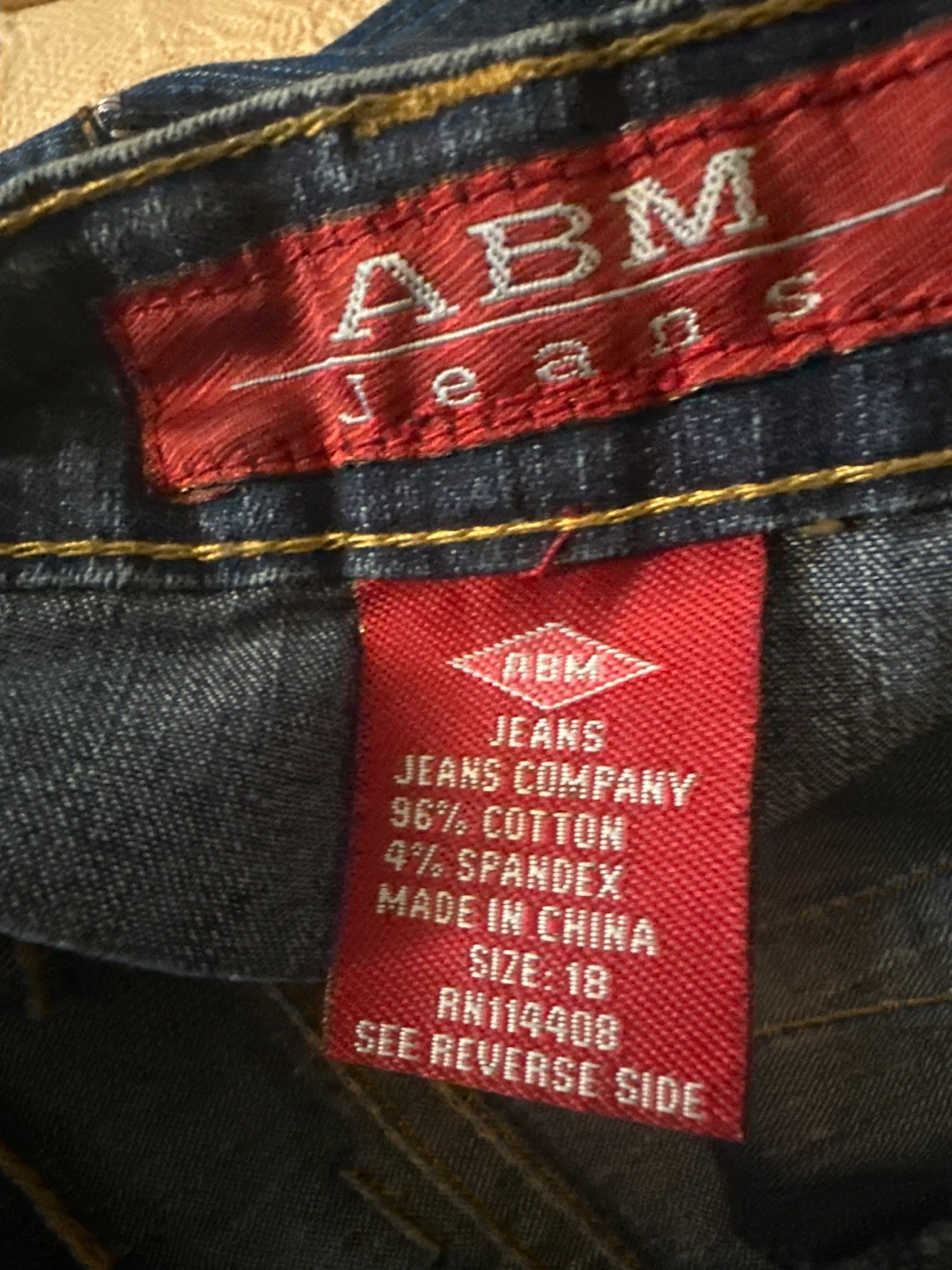 ABM Jeans, Size 18 - photo 5